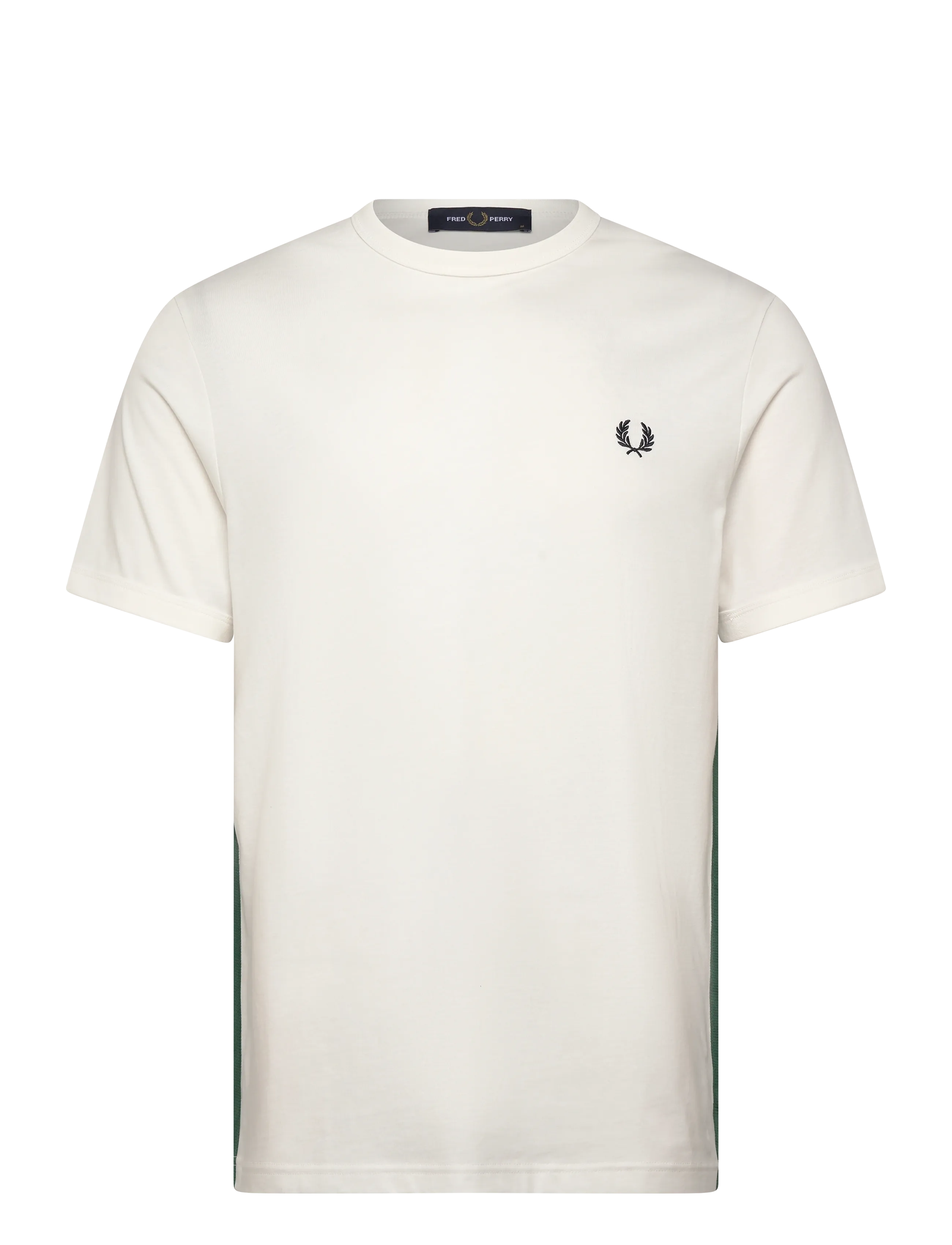 FRED PERRY Stripe Tape T-Shirt Weiß - XL - Herren