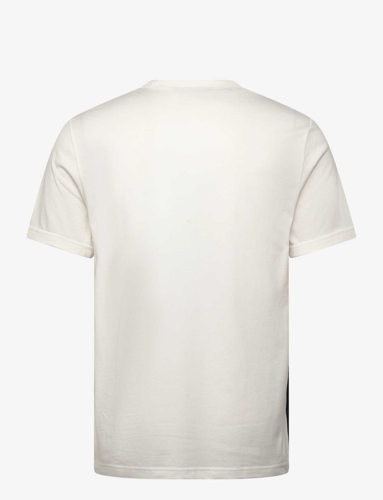 Fred Perry - STRIPE TAPE T-SHIRT - kortærmede t-shirts - snow white - 2