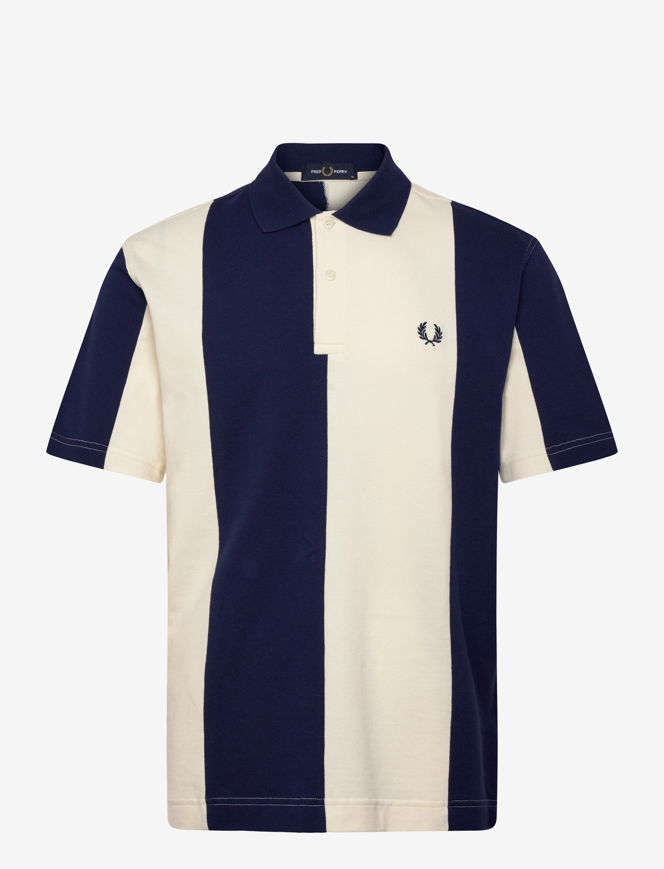 Fred Perry - CUT/SEW PANEL POLO SHIRT - kurzärmelig - french navy - 0