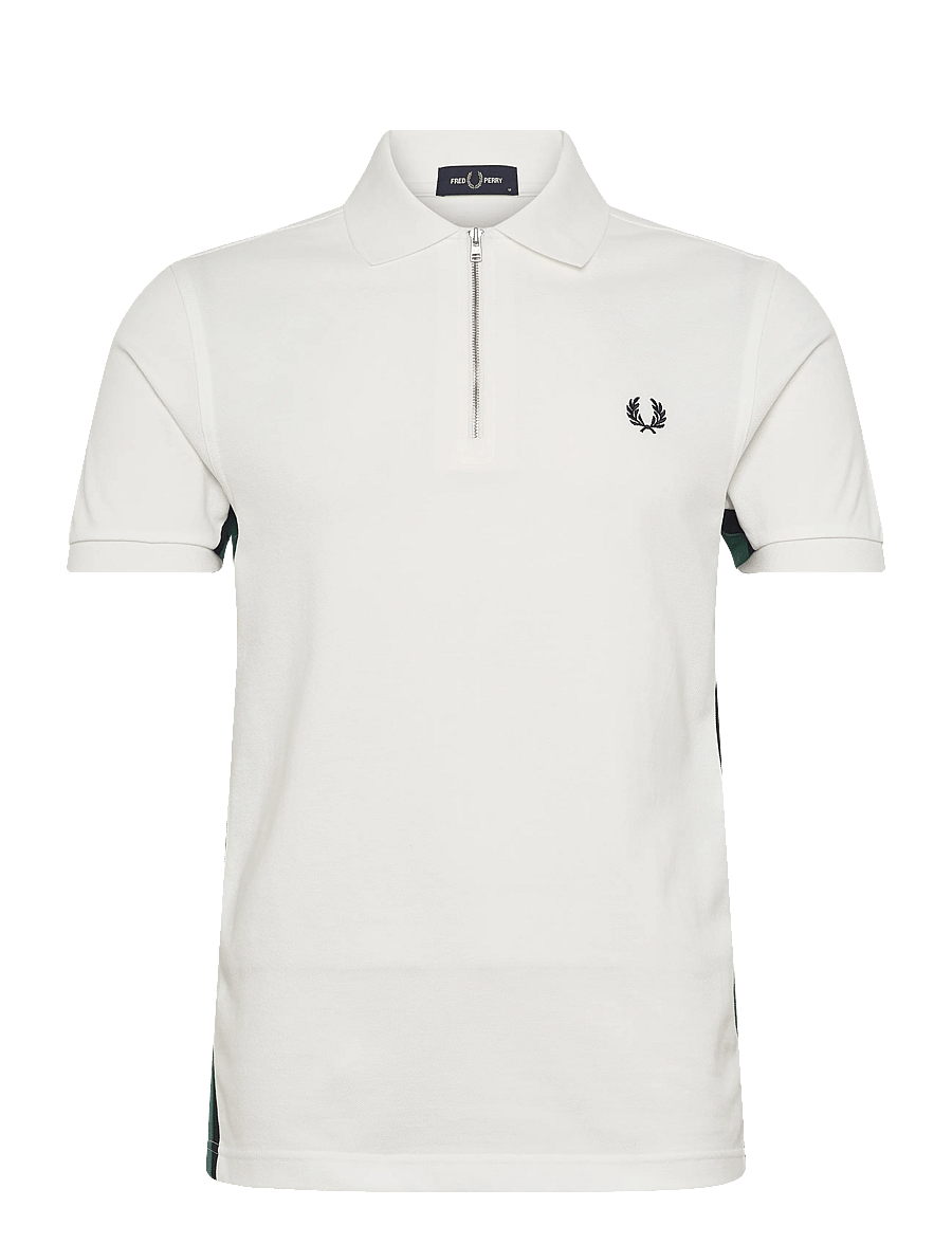 Fred Perry - TRAMLINE STRIPE POLO SHIRT - kurzärmelig - snow white - 1