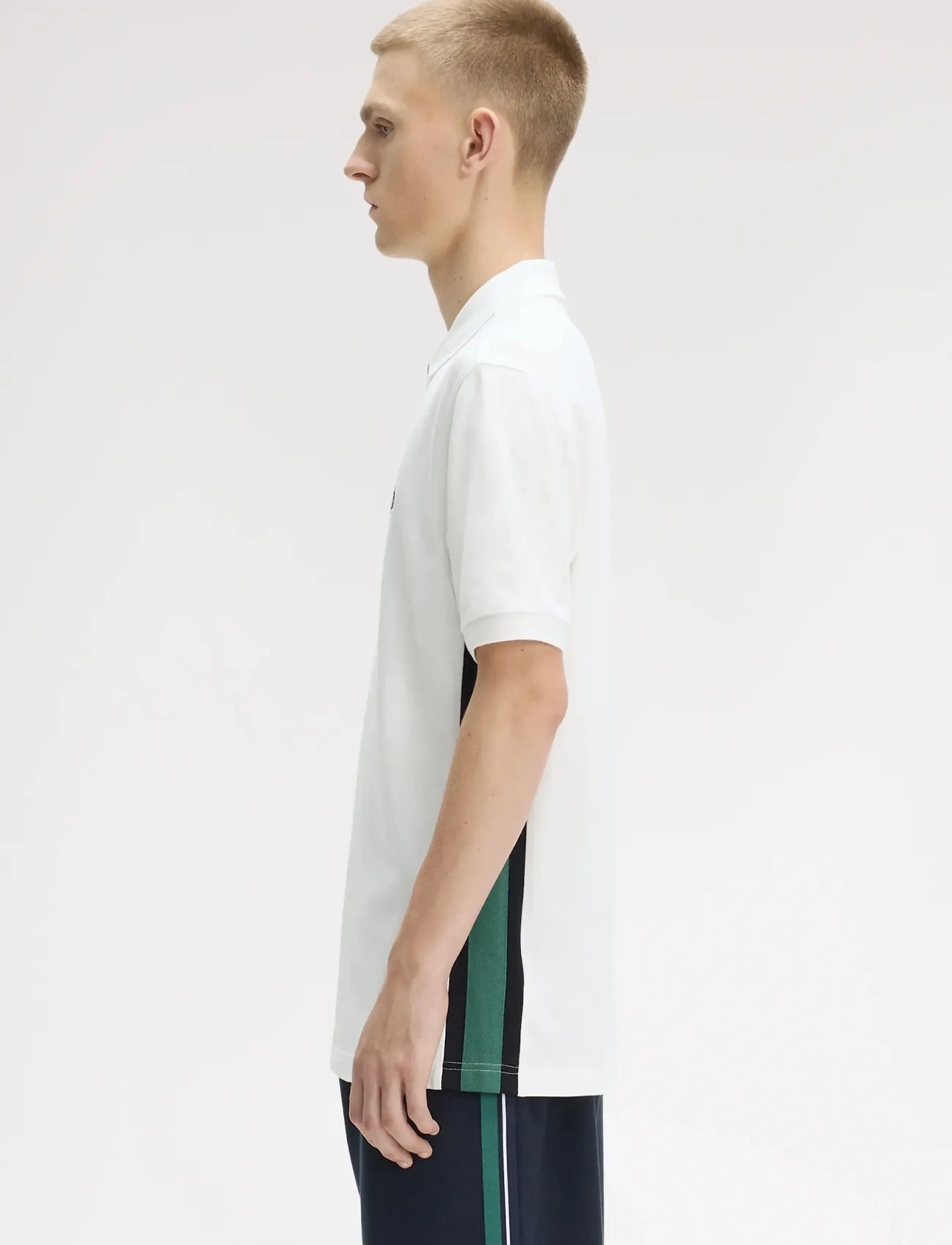 Fred Perry - TRAMLINE STRIPE POLO SHIRT - short-sleeved polos - snow white - 5