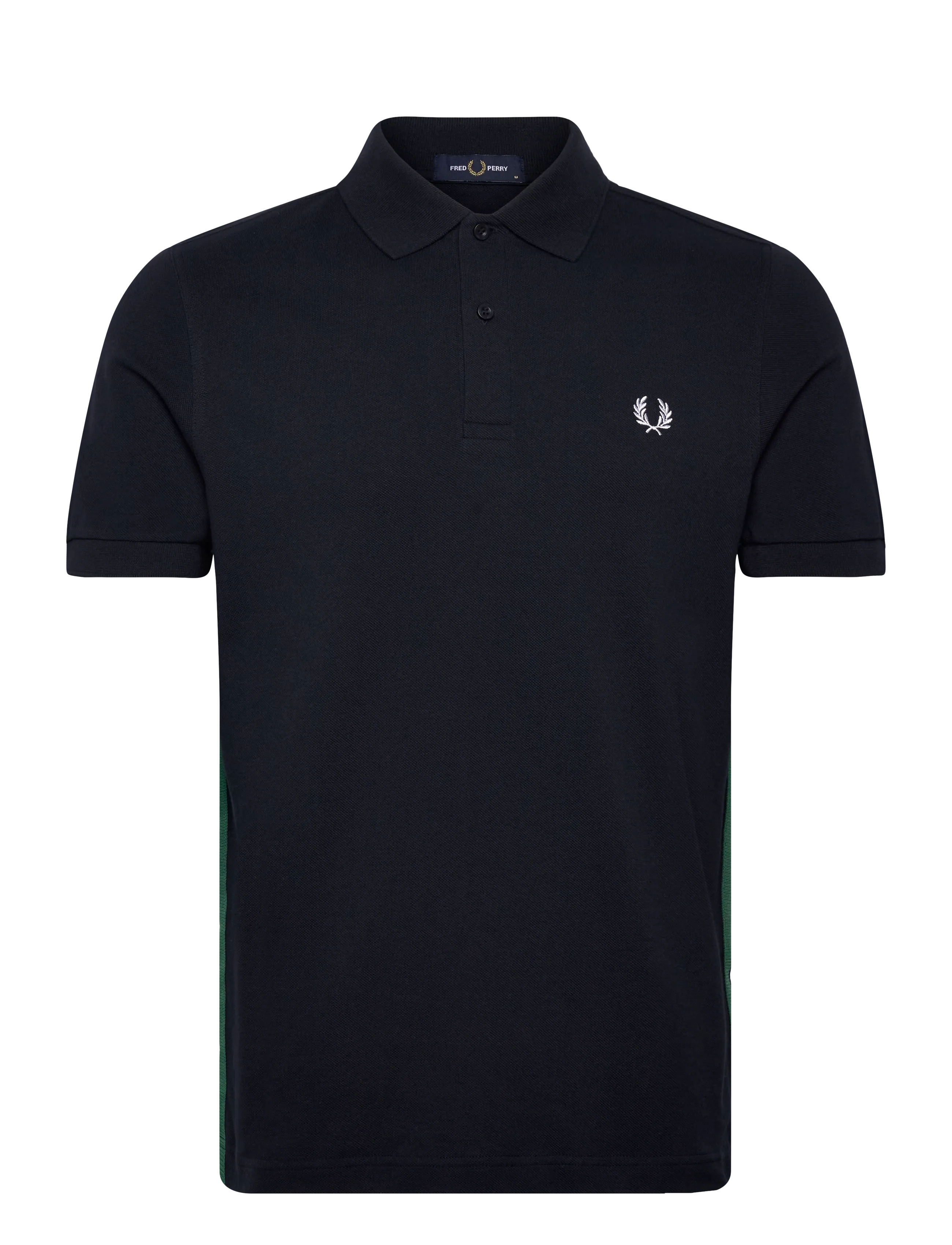 FRED PERRY Stripe Tape Polo Shirt Navy - XXL - Herren