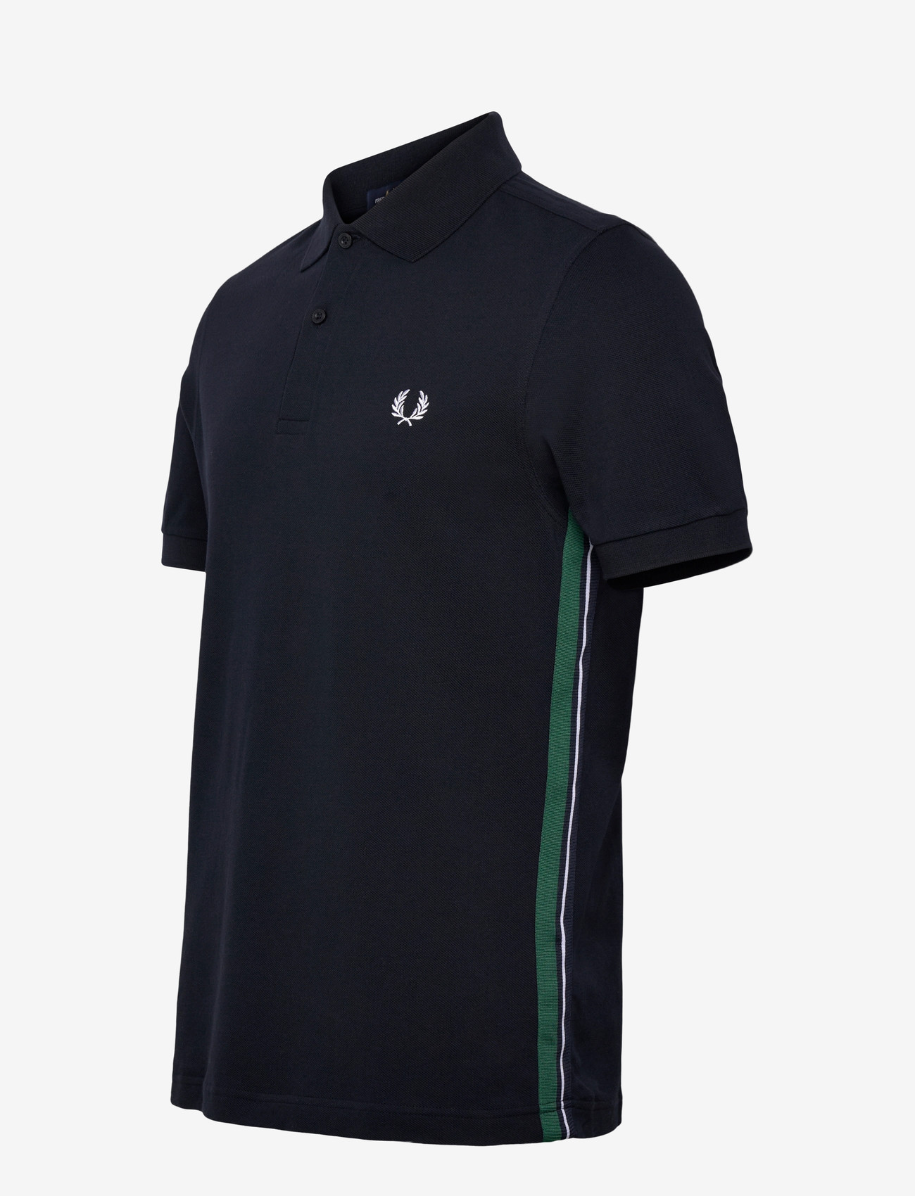 Fred Perry - STRIPE TAPE POLO SHIRT - kortærmede poloer - navy - 3