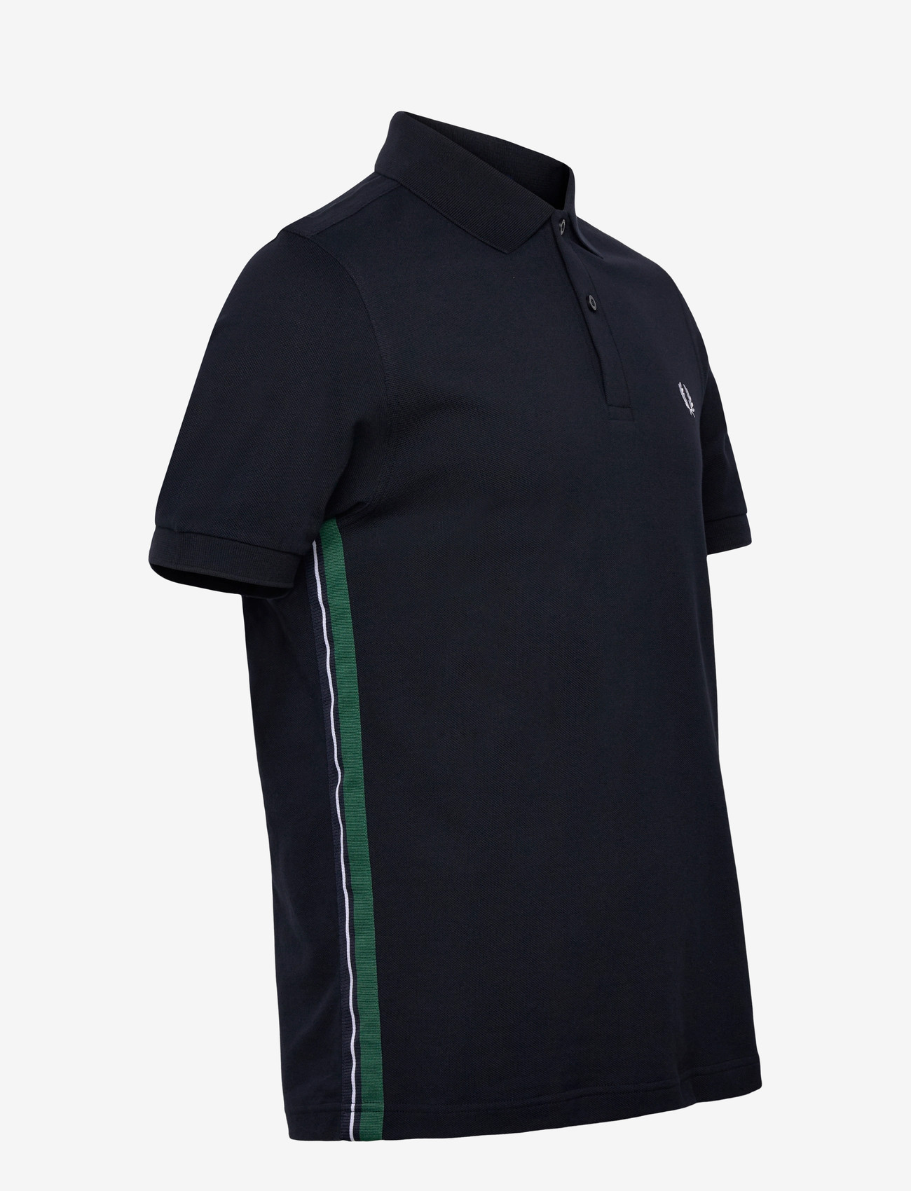 Fred Perry - STRIPE TAPE POLO SHIRT - kortærmede poloer - navy - 4