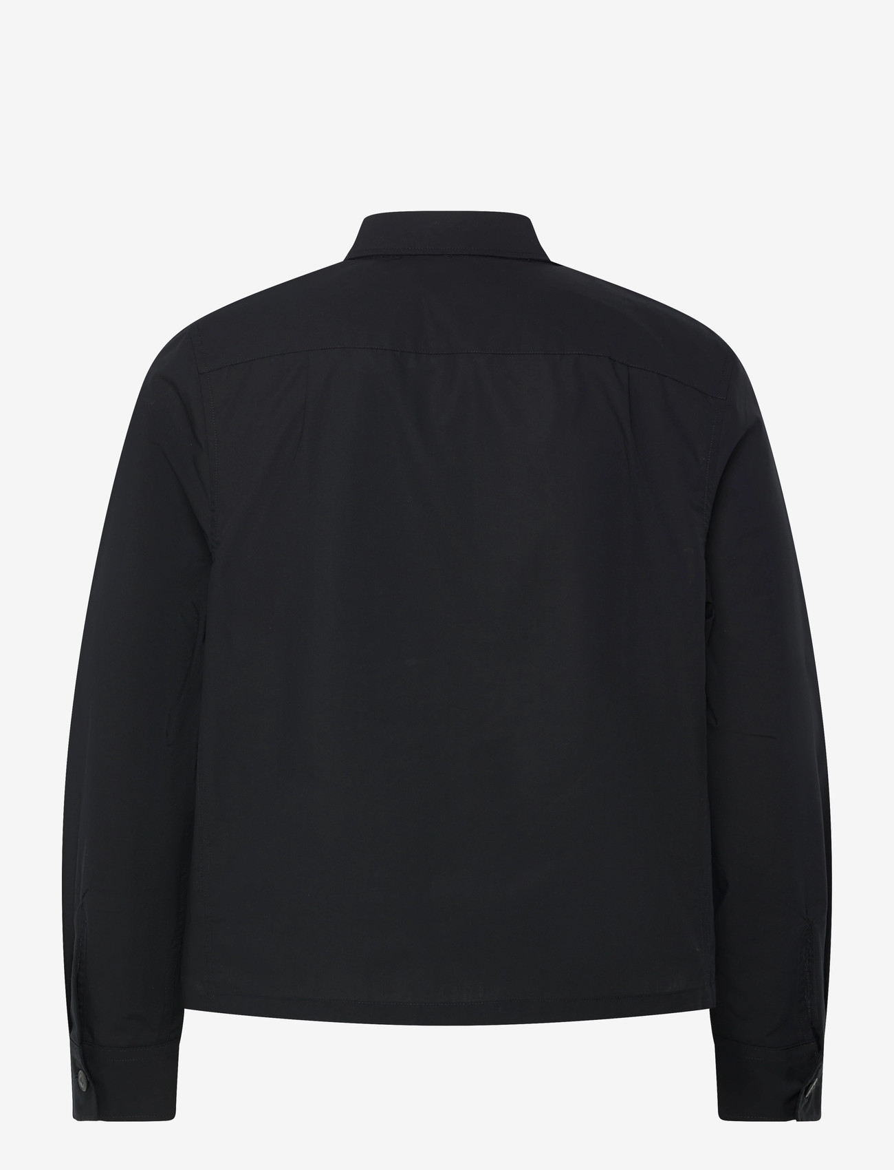 Fred Perry - POPLIN OVERSHIRT - forårsjakker - black - 1