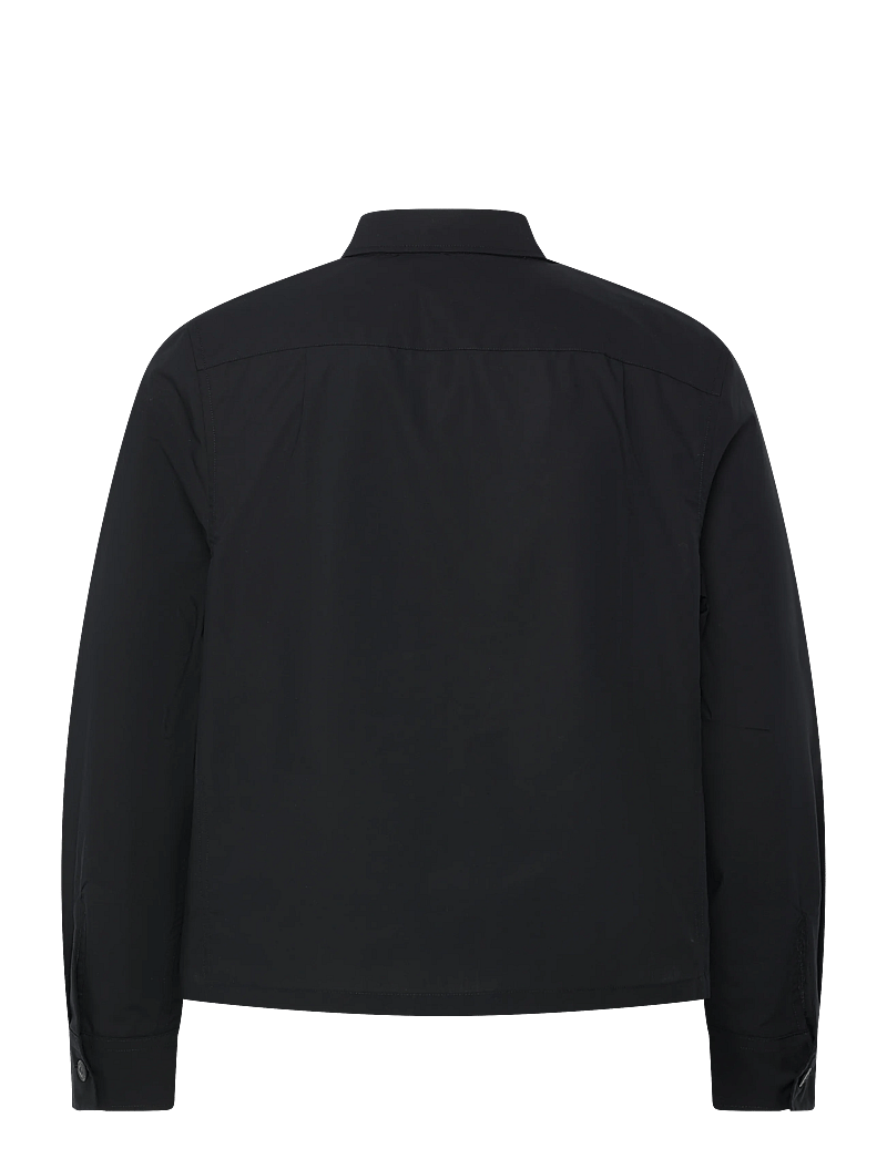 Fred Perry - POPLIN OVERSHIRT - frühlingsjacken - black - 1