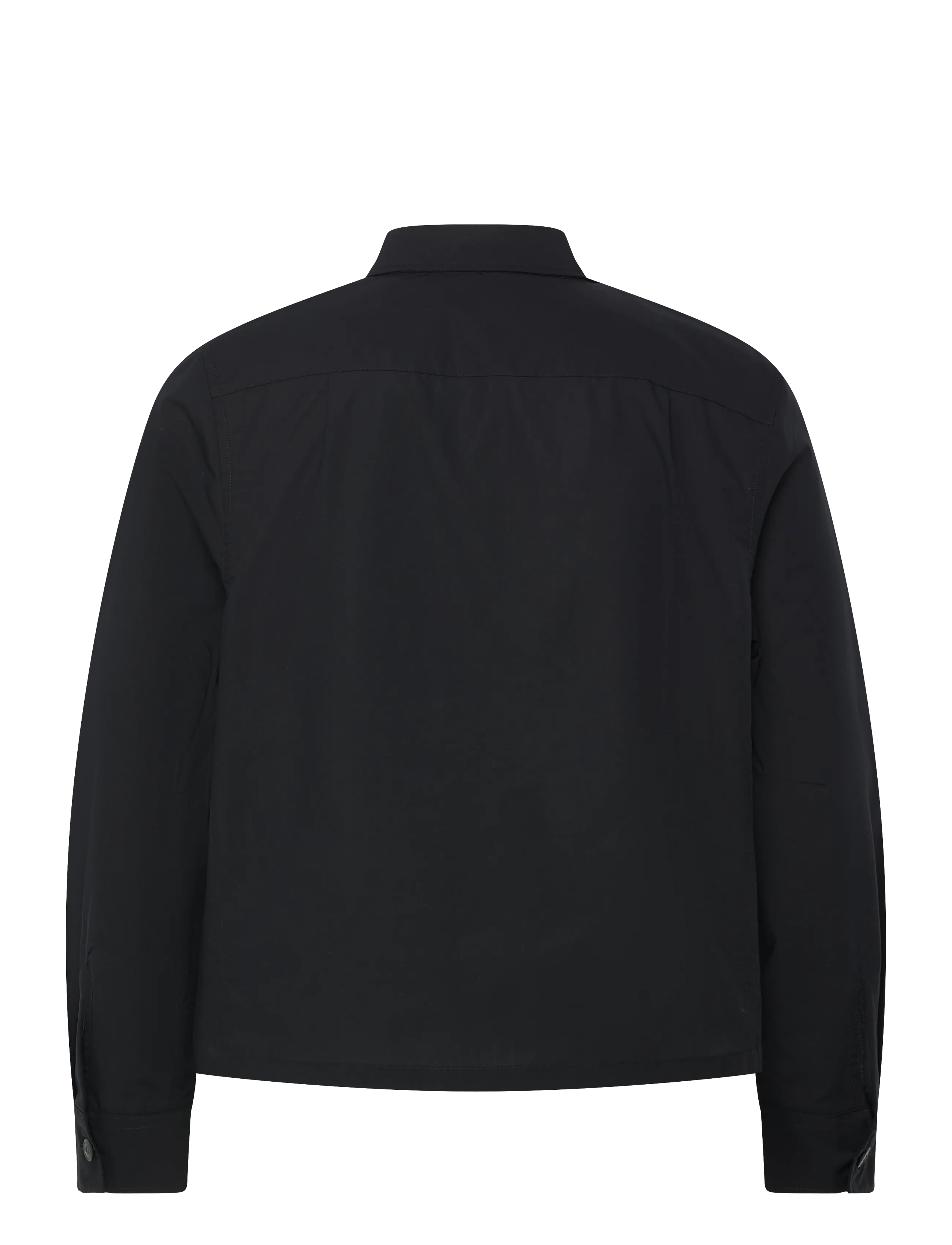 Fred Perry - POPLIN OVERSHIRT - spring jackets - black - 2