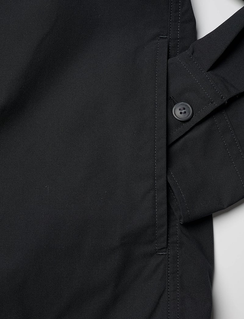 Fred Perry - POPLIN OVERSHIRT - frühlingsjacken - black - 3