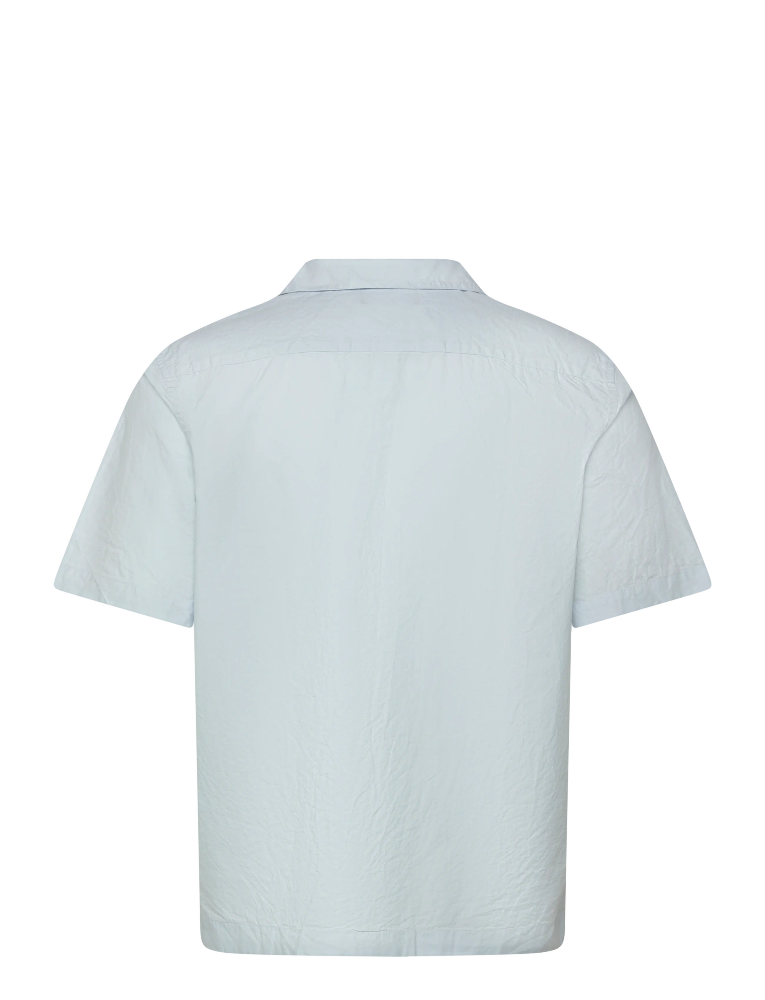 Fred Perry - SEERSUCKER REVERE COLLAR SHIRT - kortærmede skjorter - light ice - 2