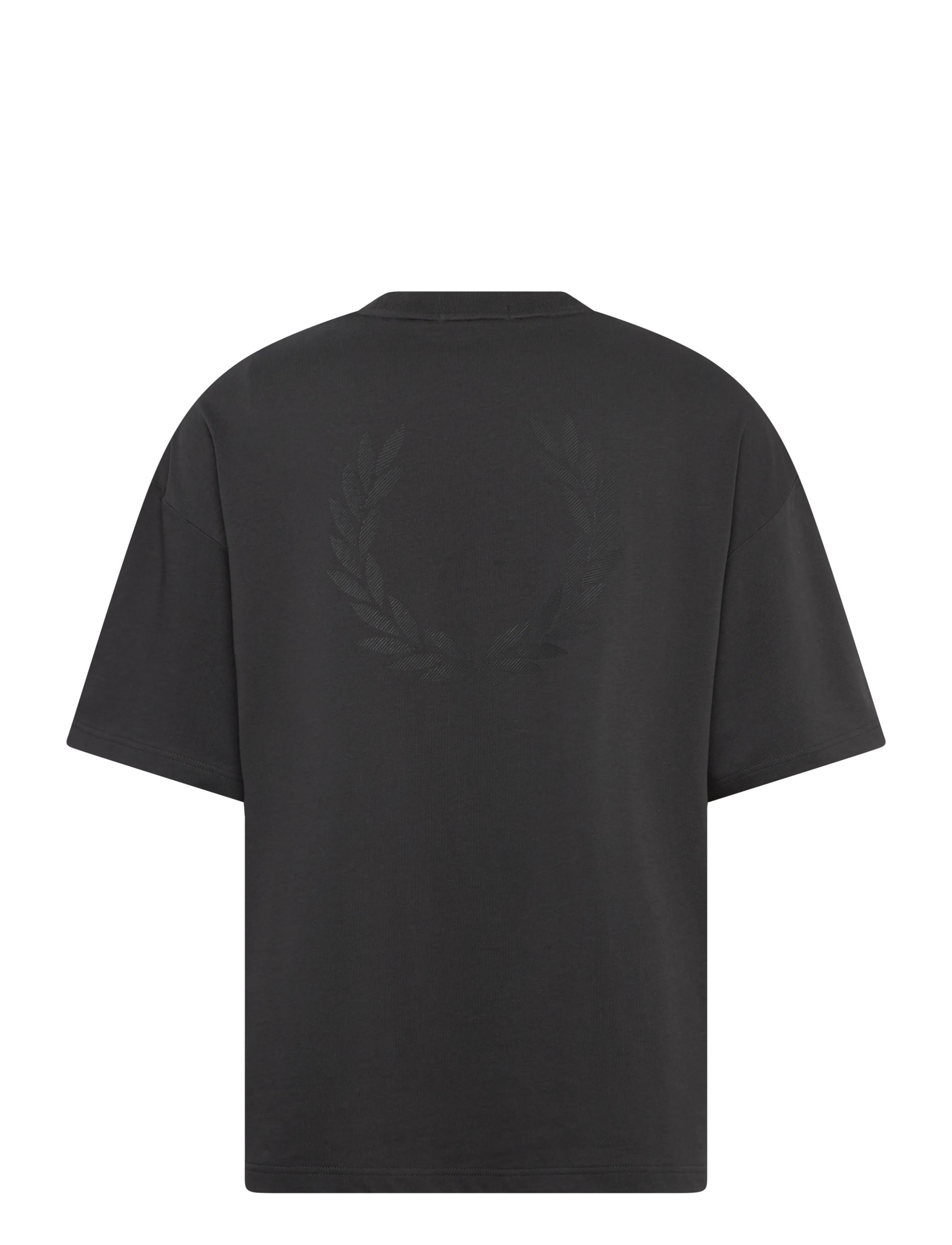 Fred Perry - BACK PRINT LAUREL WREATH TEE - short-sleeved t-shirts - anchor grey - 2