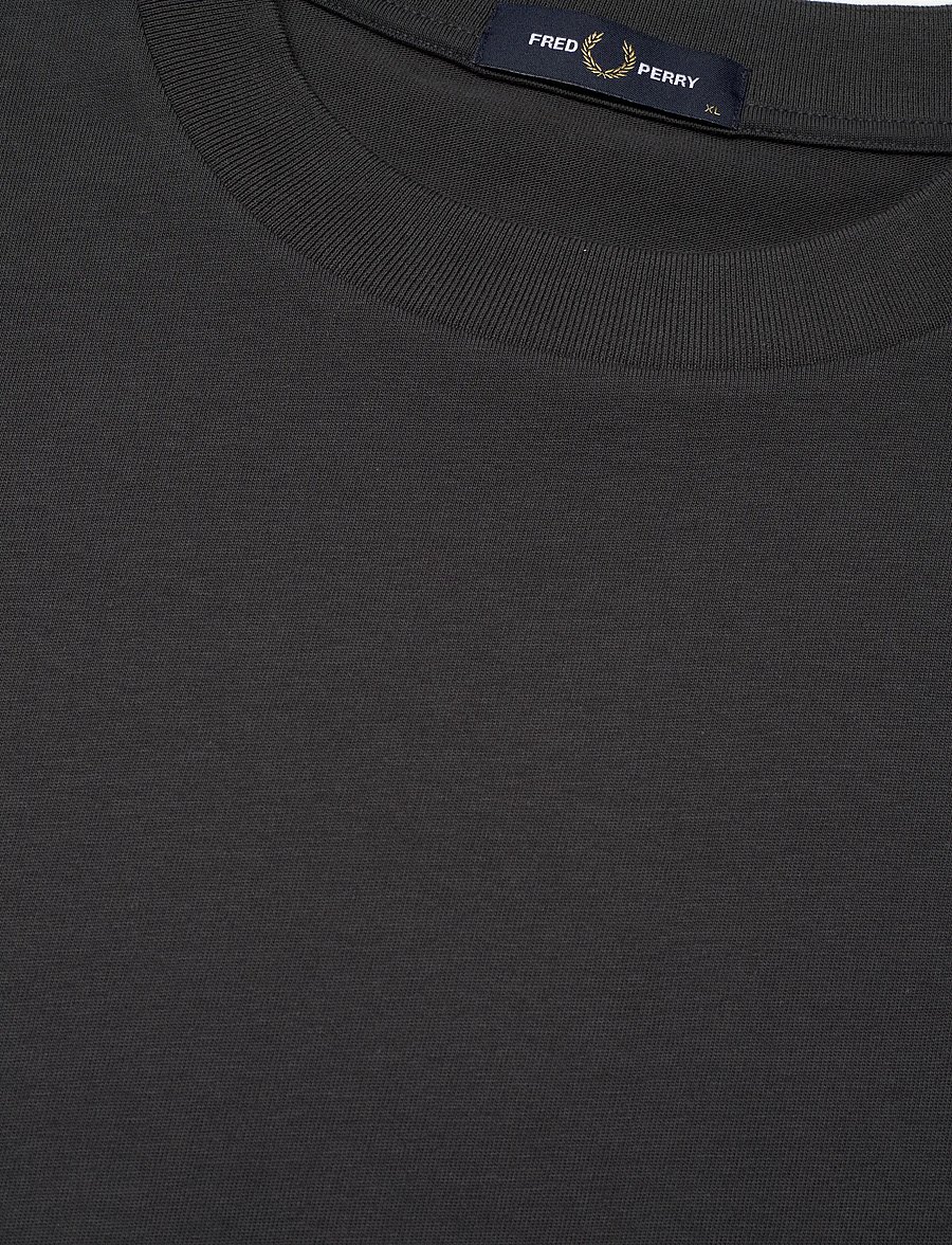 Fred Perry - BACK PRINT LAUREL WREATH TEE - kortärmade t-shirts - anchor grey - 4