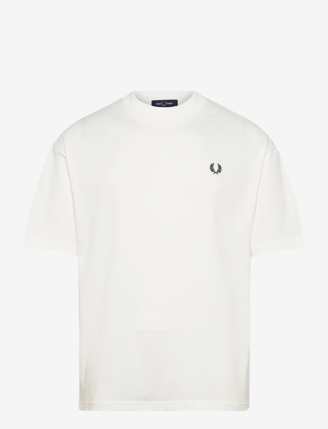 Fred Perry - BACK PRINT LAUREL WREATH TEE - kurzärmelig - snow white - 1
