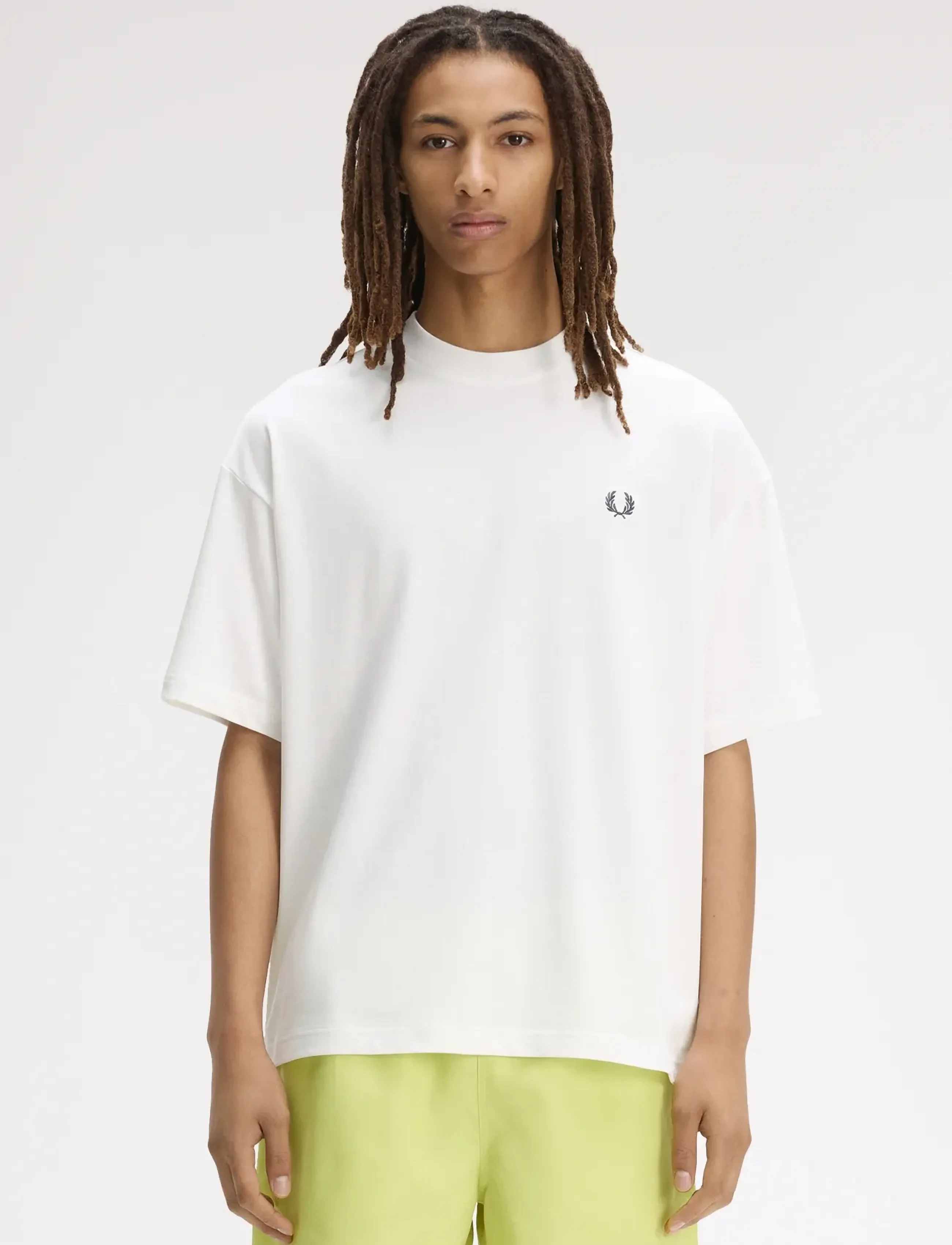Fred Perry BACK PRINT LAUREL WREATH TEE - Nach Stil kaufen - SNOW WHITE / white