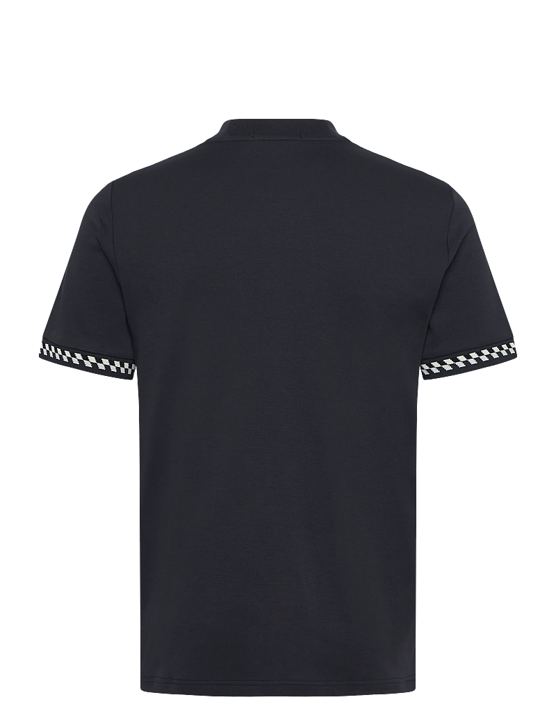 Fred Perry - JACQUARD CUFF T-SHIRT - kurzärmelig - navy - 2