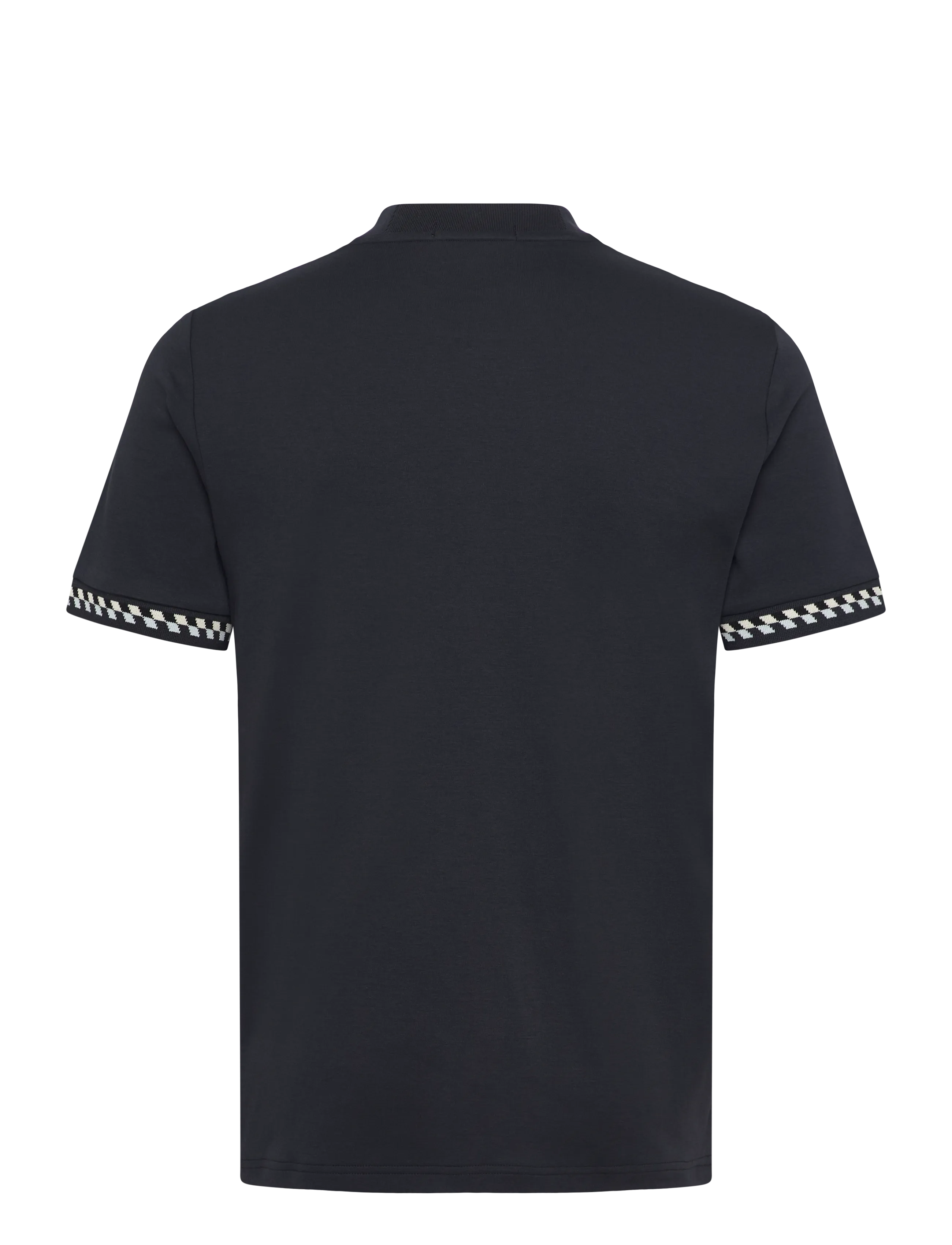 Fred Perry - JACQUARD CUFF T-SHIRT - short-sleeved t-shirts - navy - 2