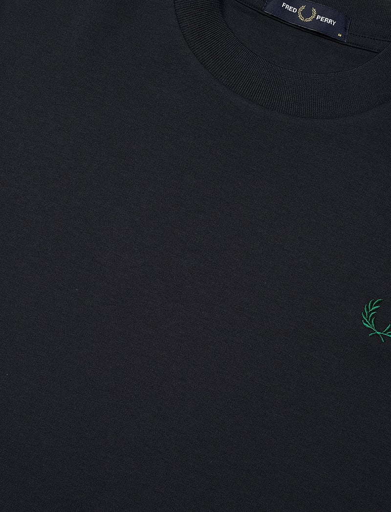 Fred Perry - JACQUARD CUFF T-SHIRT - kurzärmelig - navy - 4