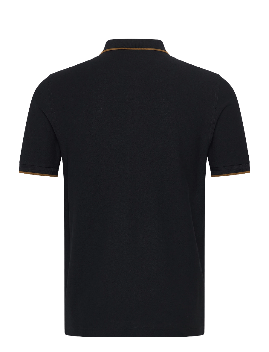 Fred Perry - CREPE PIQUE POLO SHIRT - kurzärmelig - black - 2