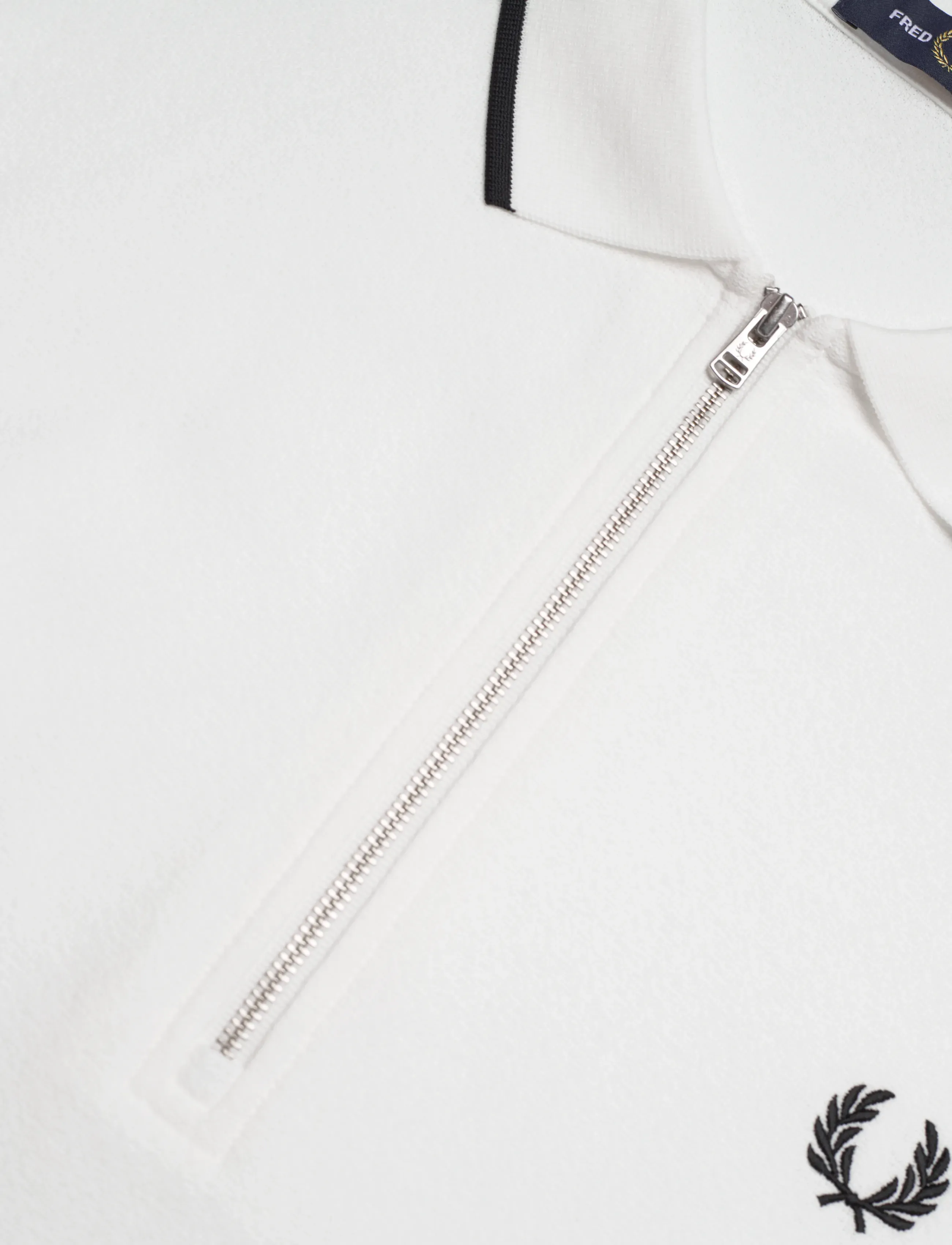 Fred Perry - CREPE PIQUE POLO SHIRT - lühikeste varrukatega polod - snow white - 4