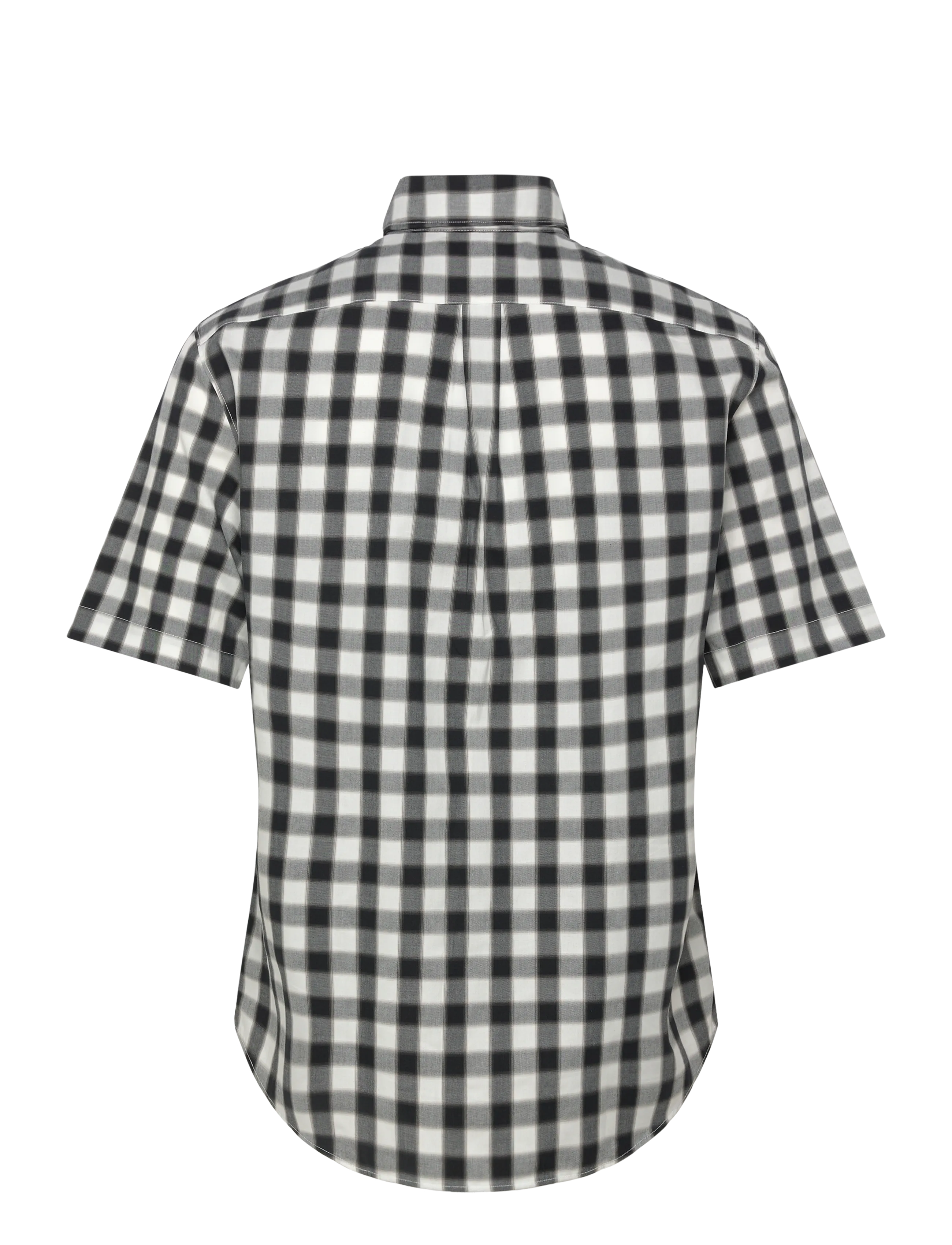 Fred Perry - BLURRED GINGHAM SHIRT - checkered shirts - snow white - 2