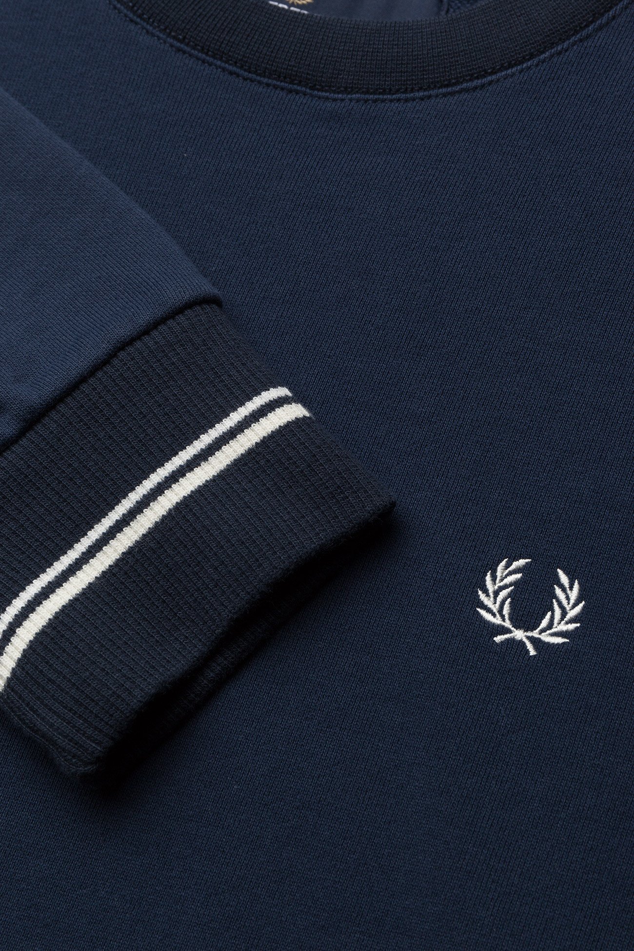 Fred Perry - C/N SWEATSHIRT - dark night - 4