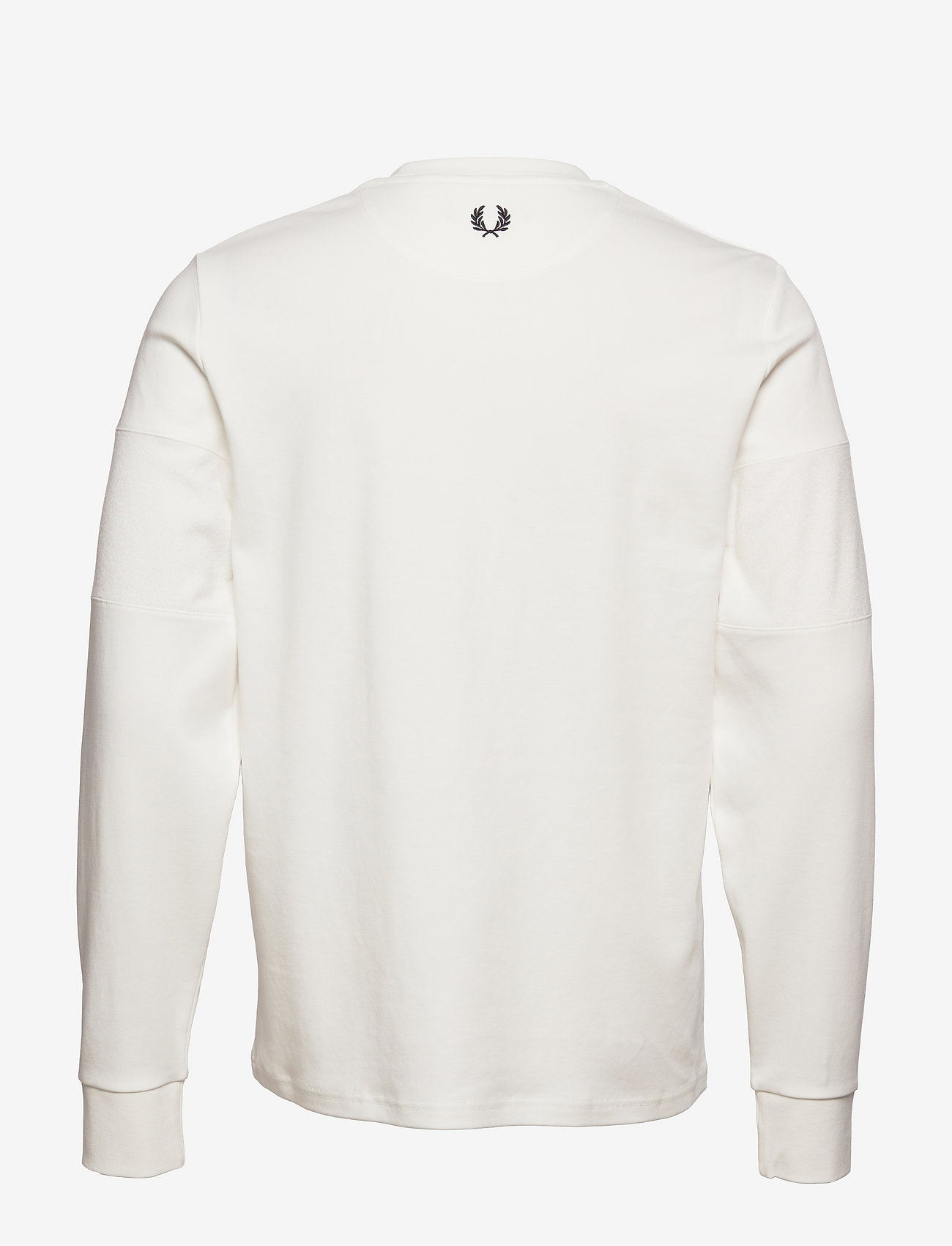 Fred Perry - TOWELLING PANEL L/S TOP - snow white - 1