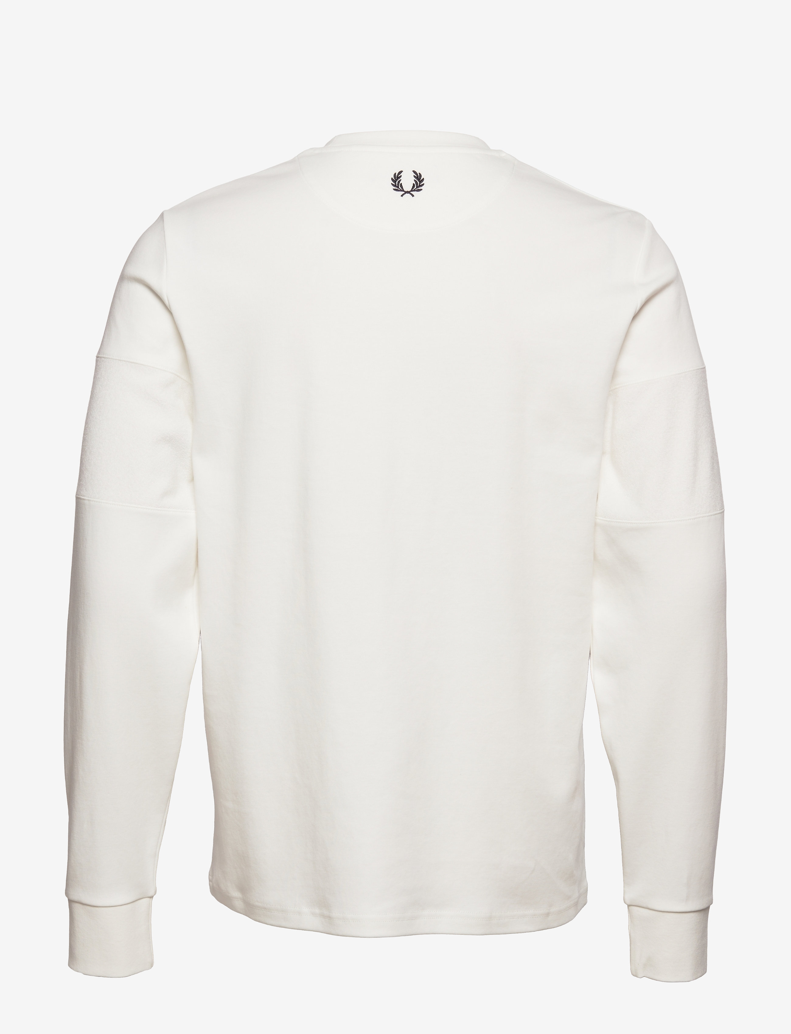 Fred Perry - TOWELLING PANEL L/S TOP - snow white - 1