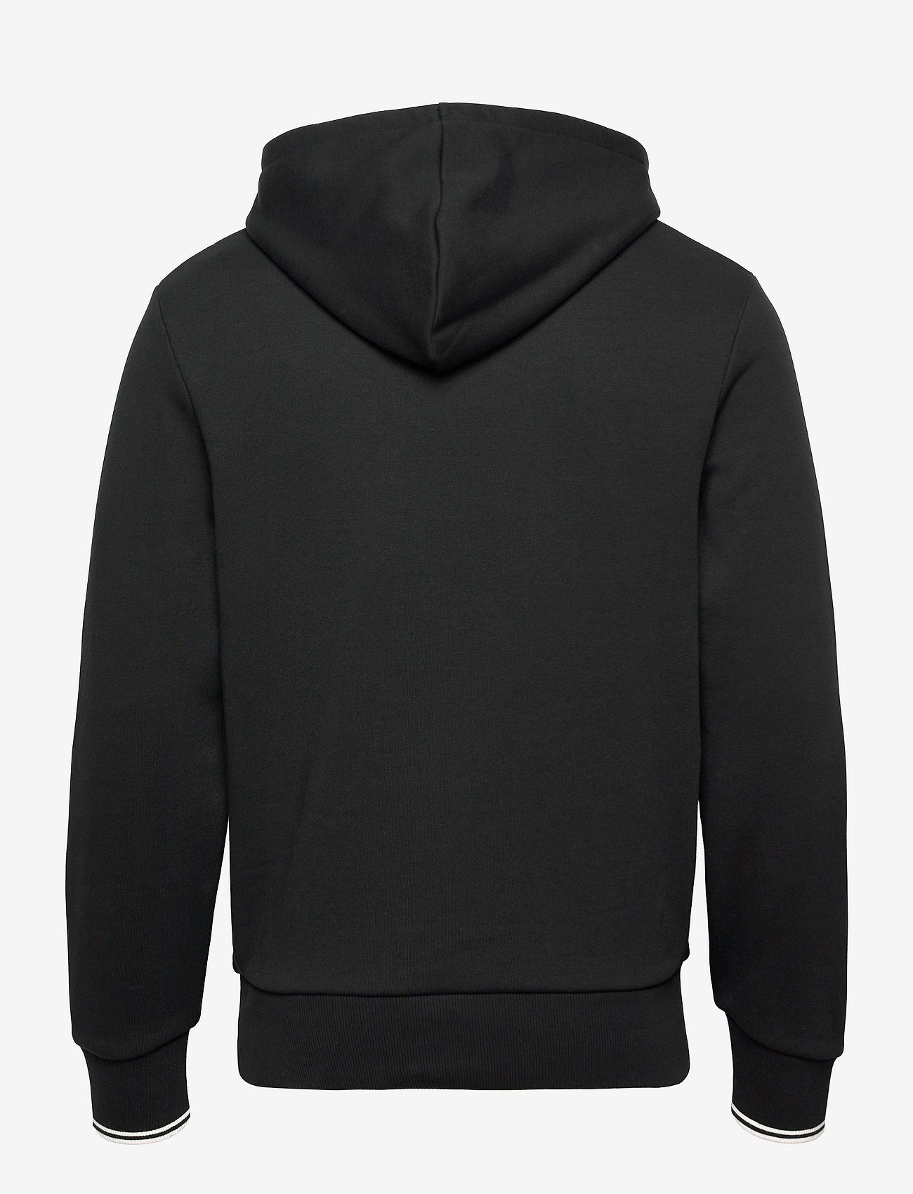 Fred Perry - TIPPED HOODED SWEATSHIRT - hoodies - black - 1