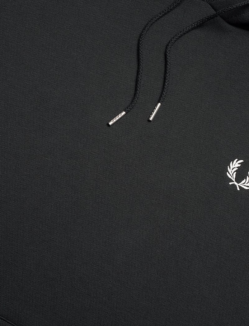 Fred Perry - TIPPED HOODED SWEATSH - hoodies - black - 2