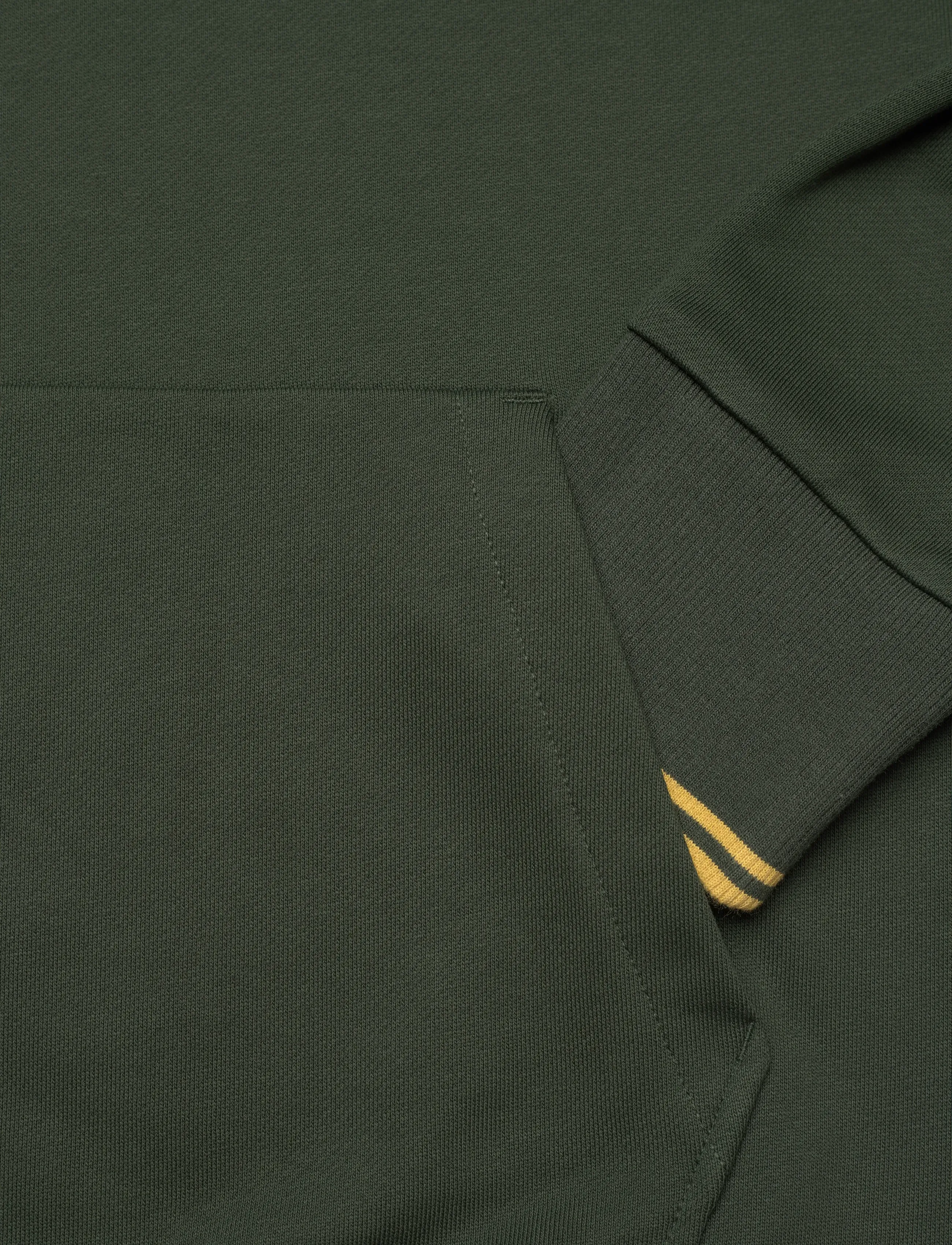 Fred Perry - TIPPED HOODED SWEATSHIRT - court green - 3
