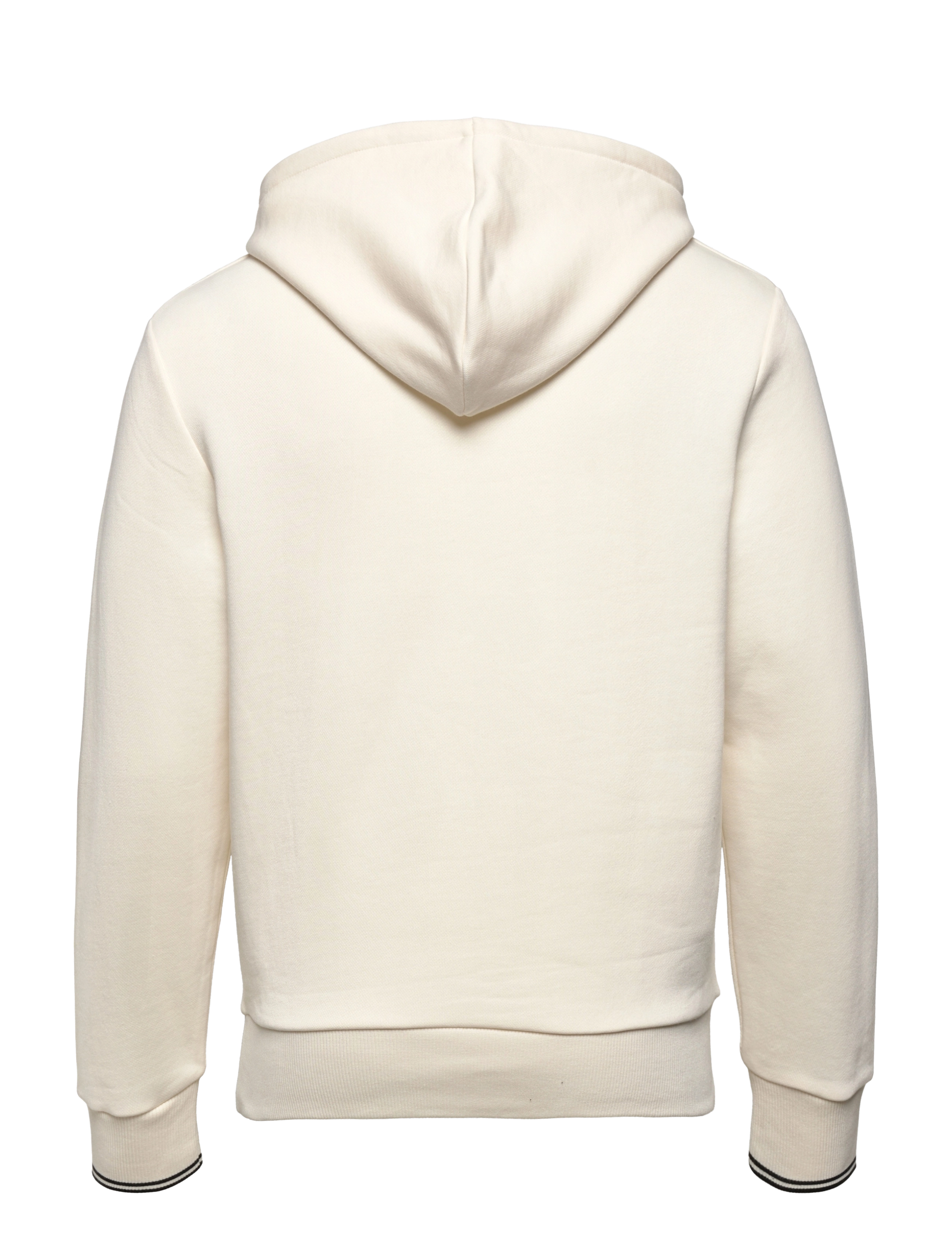 Fred Perry - TIPPED HOODED SWEATSHIRT - ecru - 1