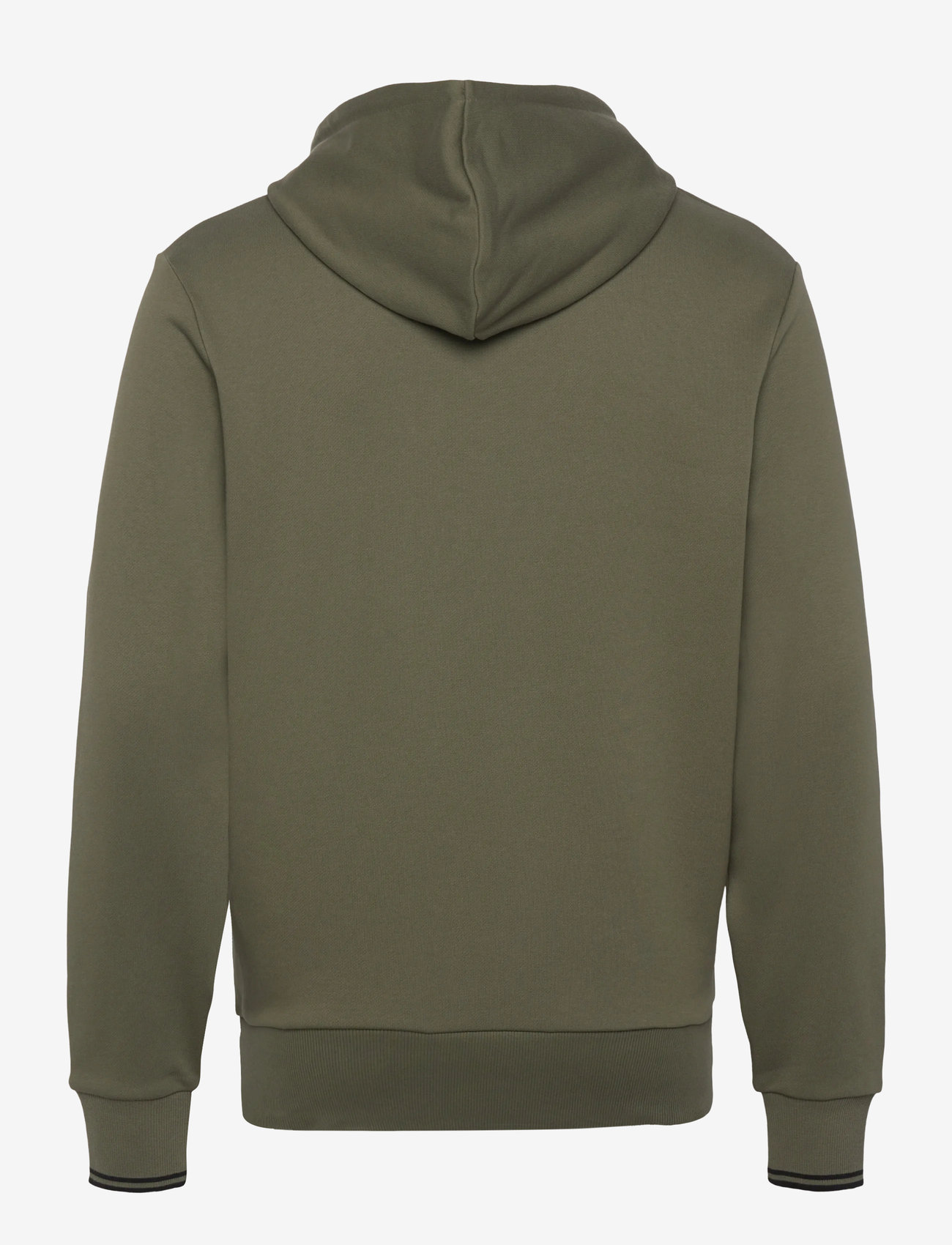 Fred Perry - TIPPED HOODED SWEATSHIRT - hættetrøjer - lrlwrthgreen/blk - 1