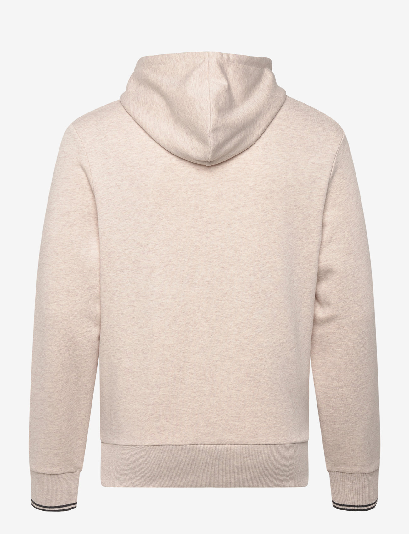 Fred Perry - TIPPED HOODED SWEATSHIRT - hoodies - porridge m/anchor grey - 2