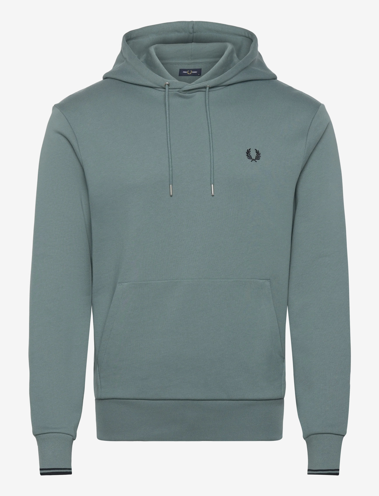 Fred Perry - TIPPED HOODED SWEATSHIRT - hoodies - stockportblu/nvy - 0