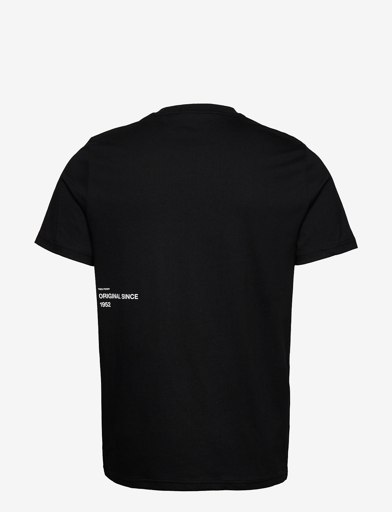 Fred Perry - SOUND WAVE GRAPHIC TEE - black - 1