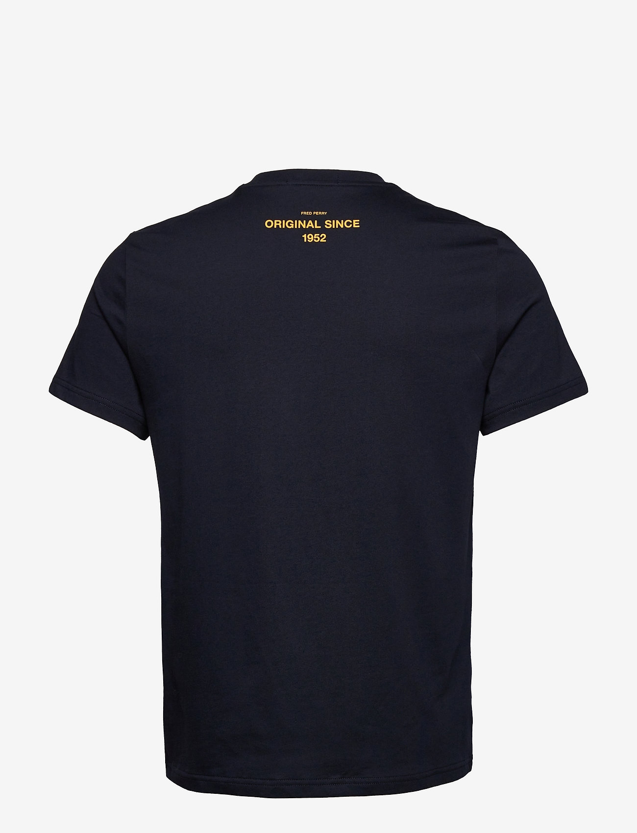 Fred Perry - LAUREL WREATH PRINT TEE - navy - 1