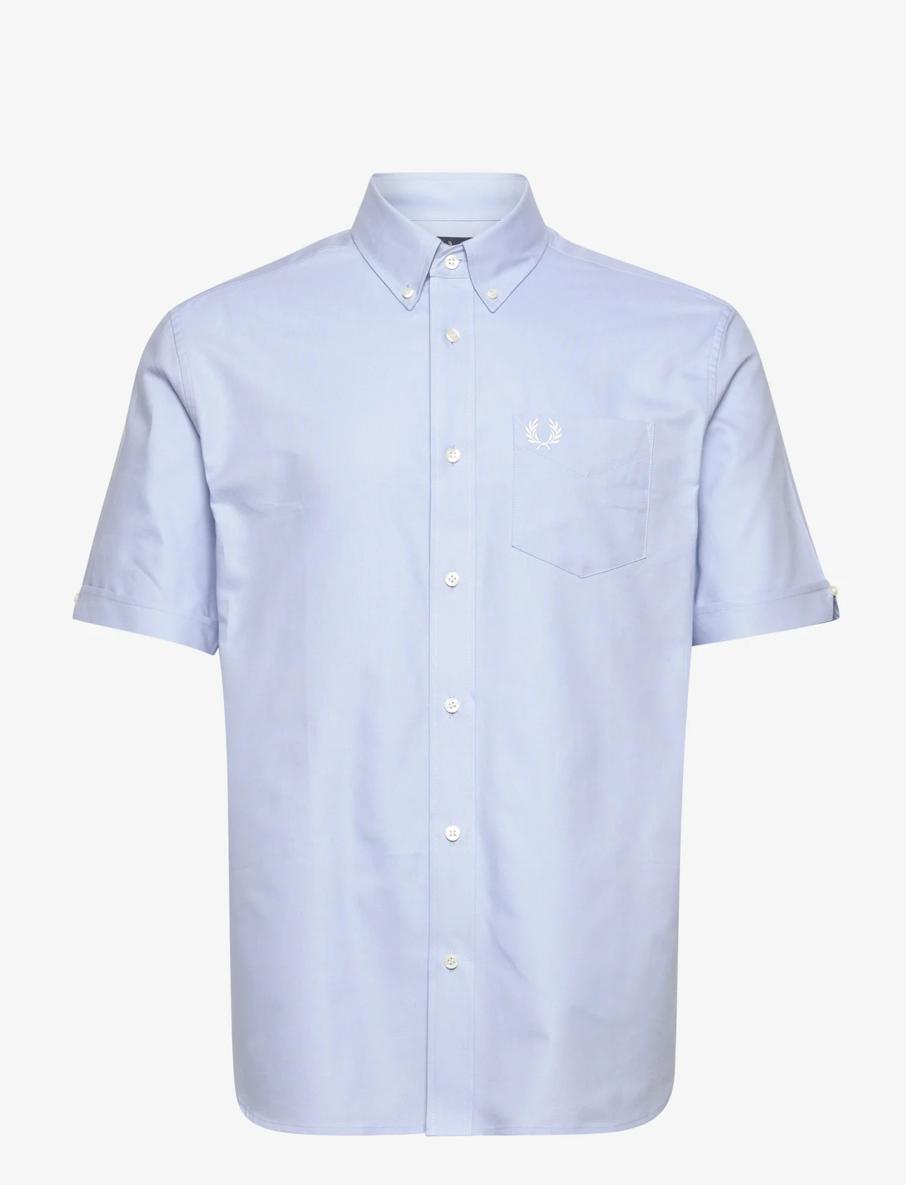 Fred Perry - S/S OXFORD SHIRT - oxford-skjorter - light smoke - 0