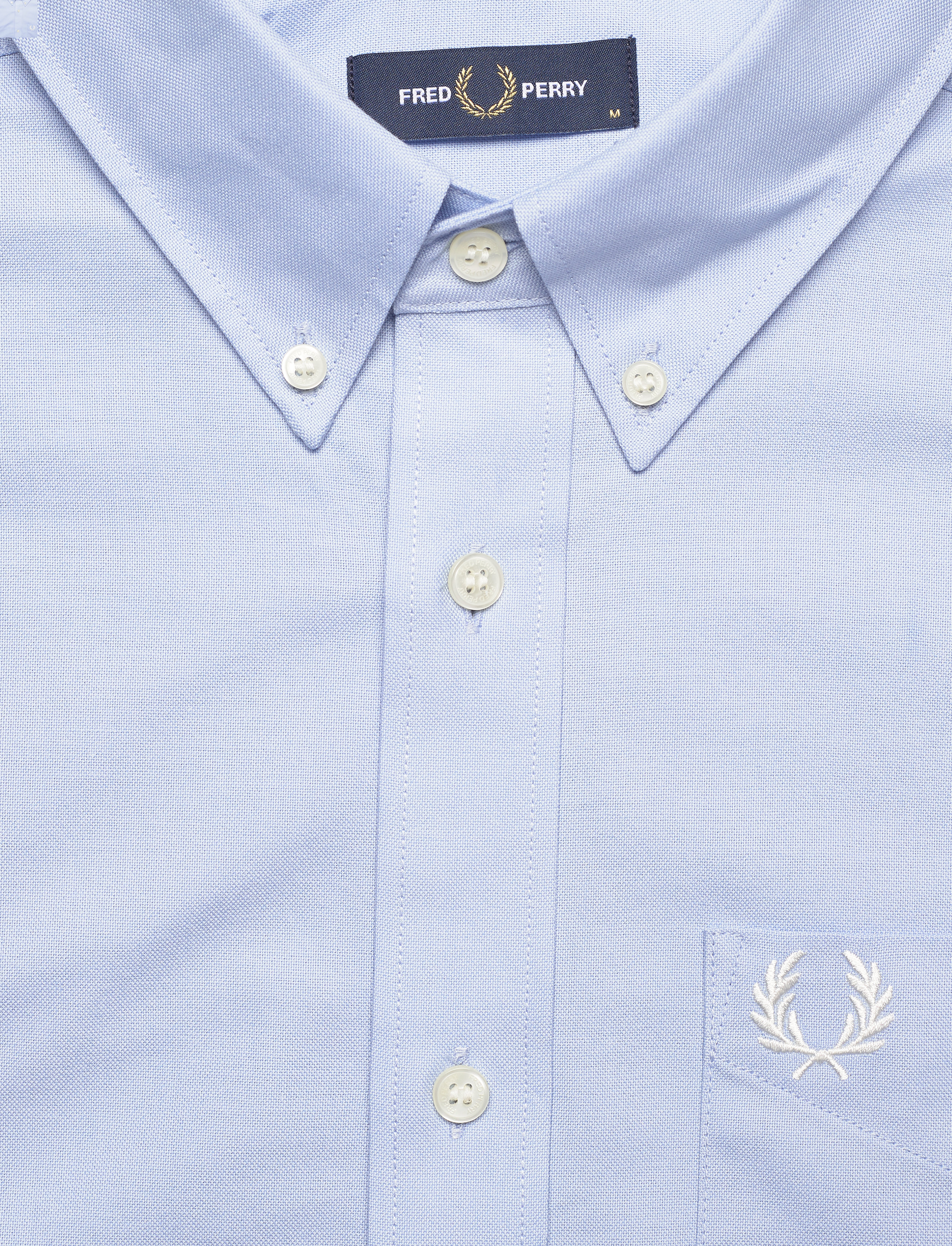 Fred Perry - S/S OXFORD SHIRT - light smoke - 2