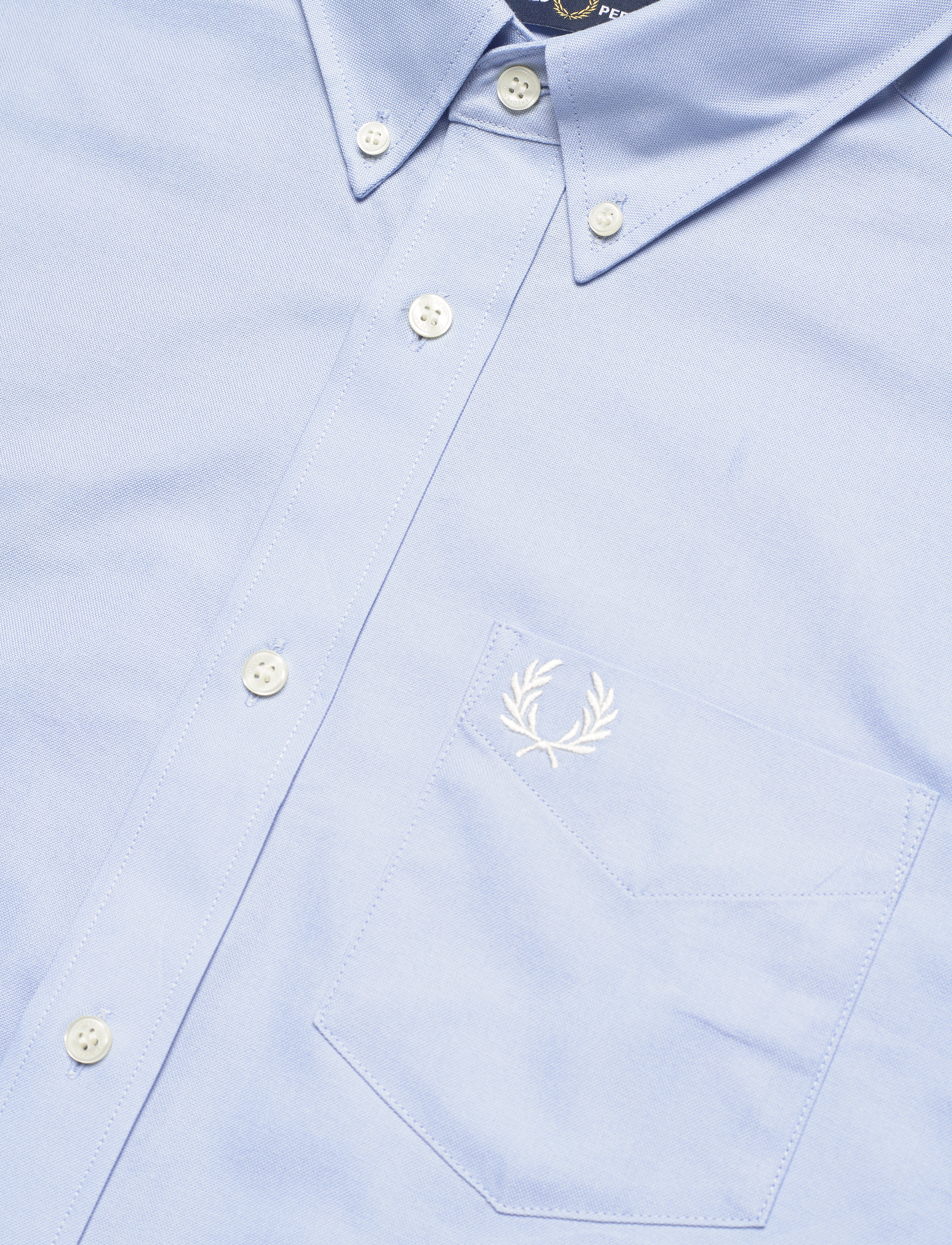 Fred Perry - S/S OXFORD SHIRT - light smoke - 3