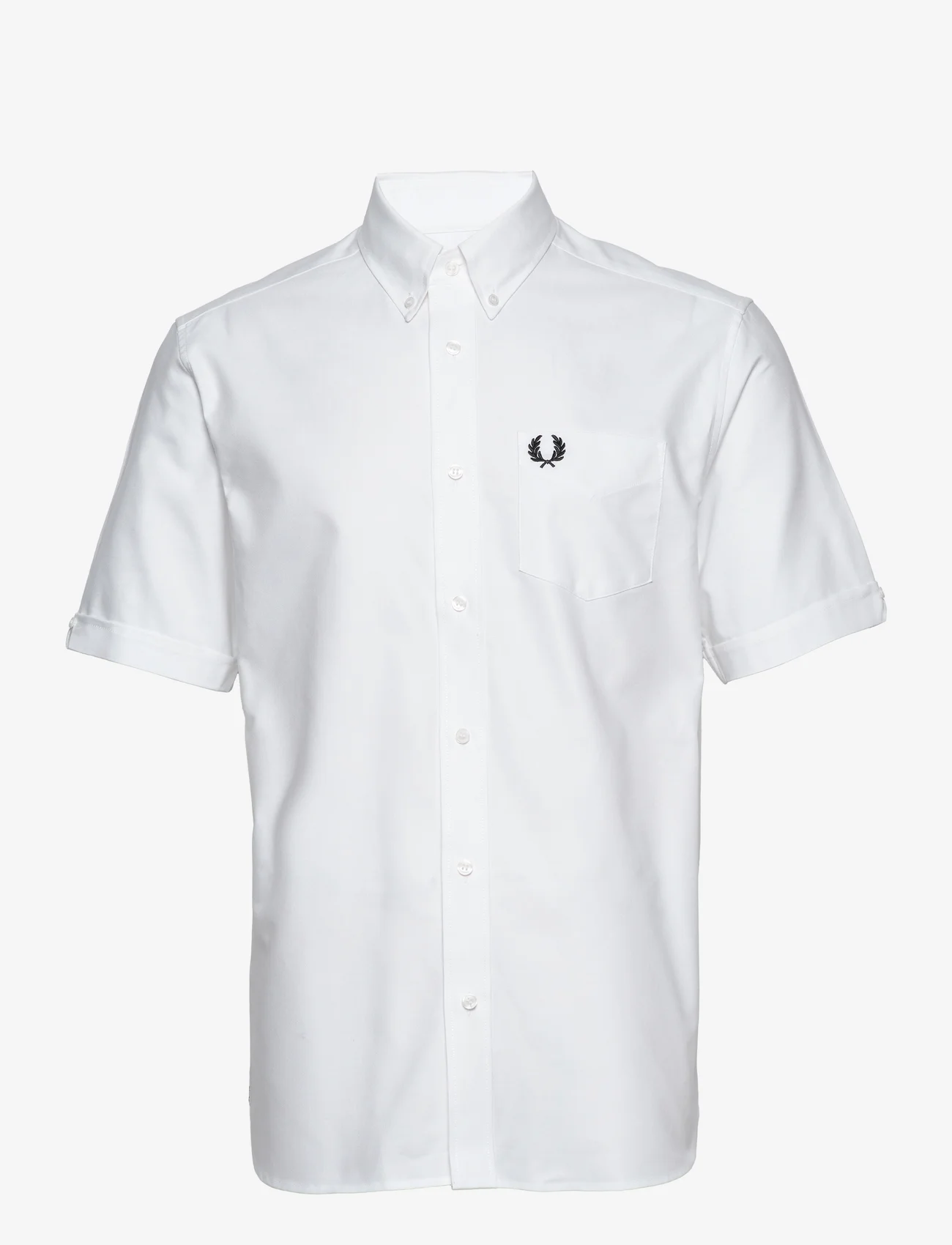 Fred Perry - S/S OXFORD SHIRT - oxford skjorter - white - 0