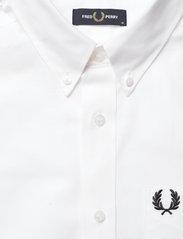 Fred Perry - S/S OXFORD SHIRT - oksfordo marškiniai - white - 2