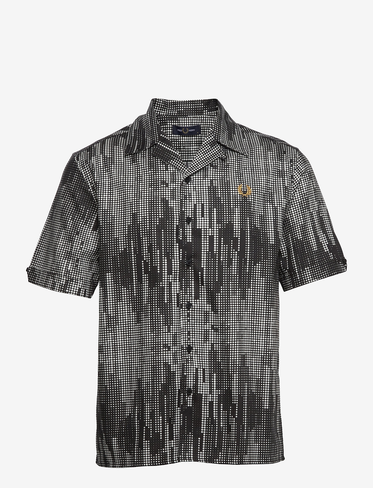 Fred Perry - SOUND WAVE P REVERE SHIRT - black - 0