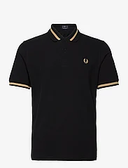 Fred Perry - SINGLE TIPPED FP SHIRT - kortærmede poloer - black/champ. - 0
