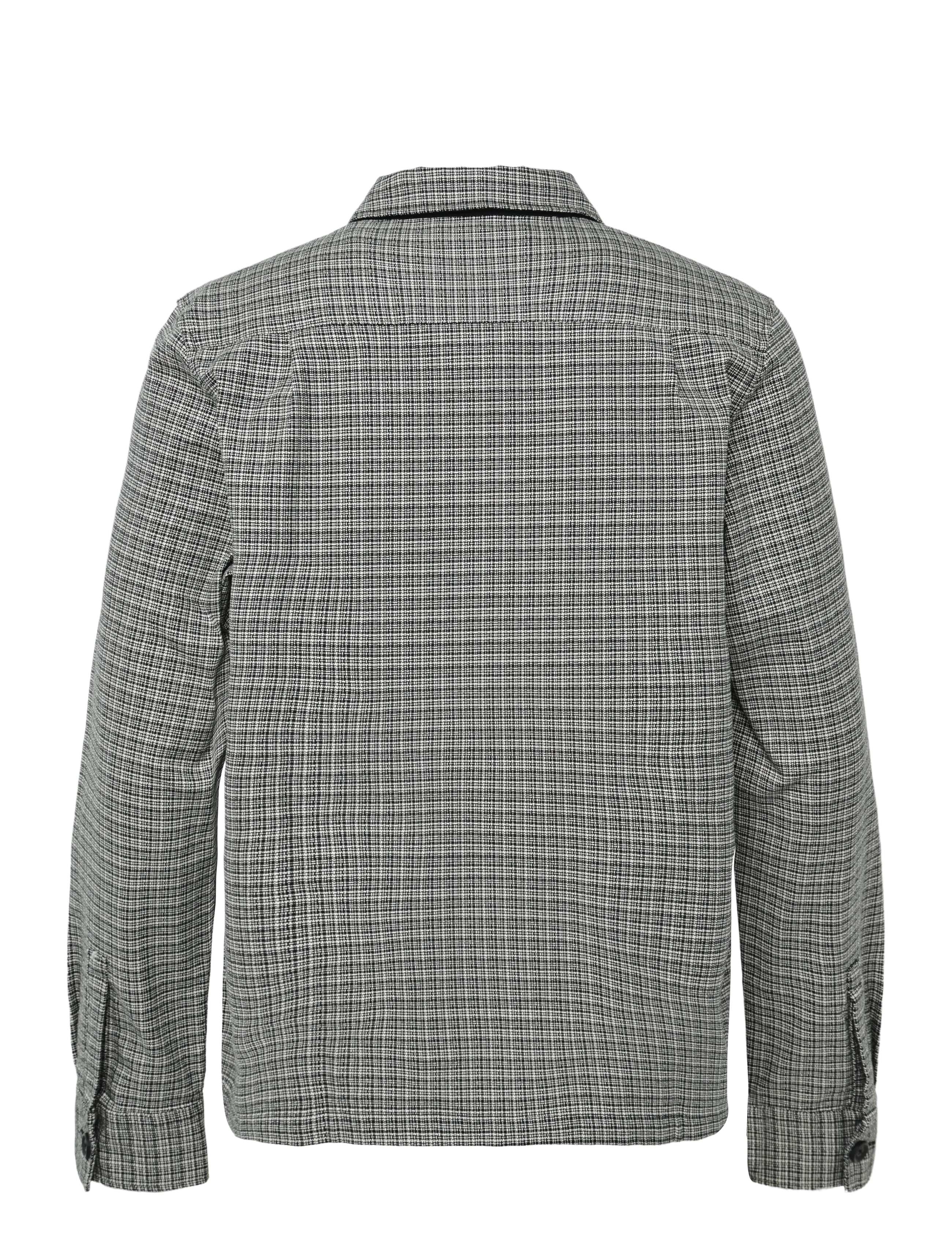 Fred Perry - TEXTURED OVERSHIRT - off tone black - 1
