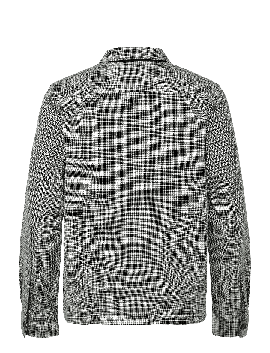 Fred Perry - TEXTURED OVERSHIRT - efterårsjakker - off tone black - 1