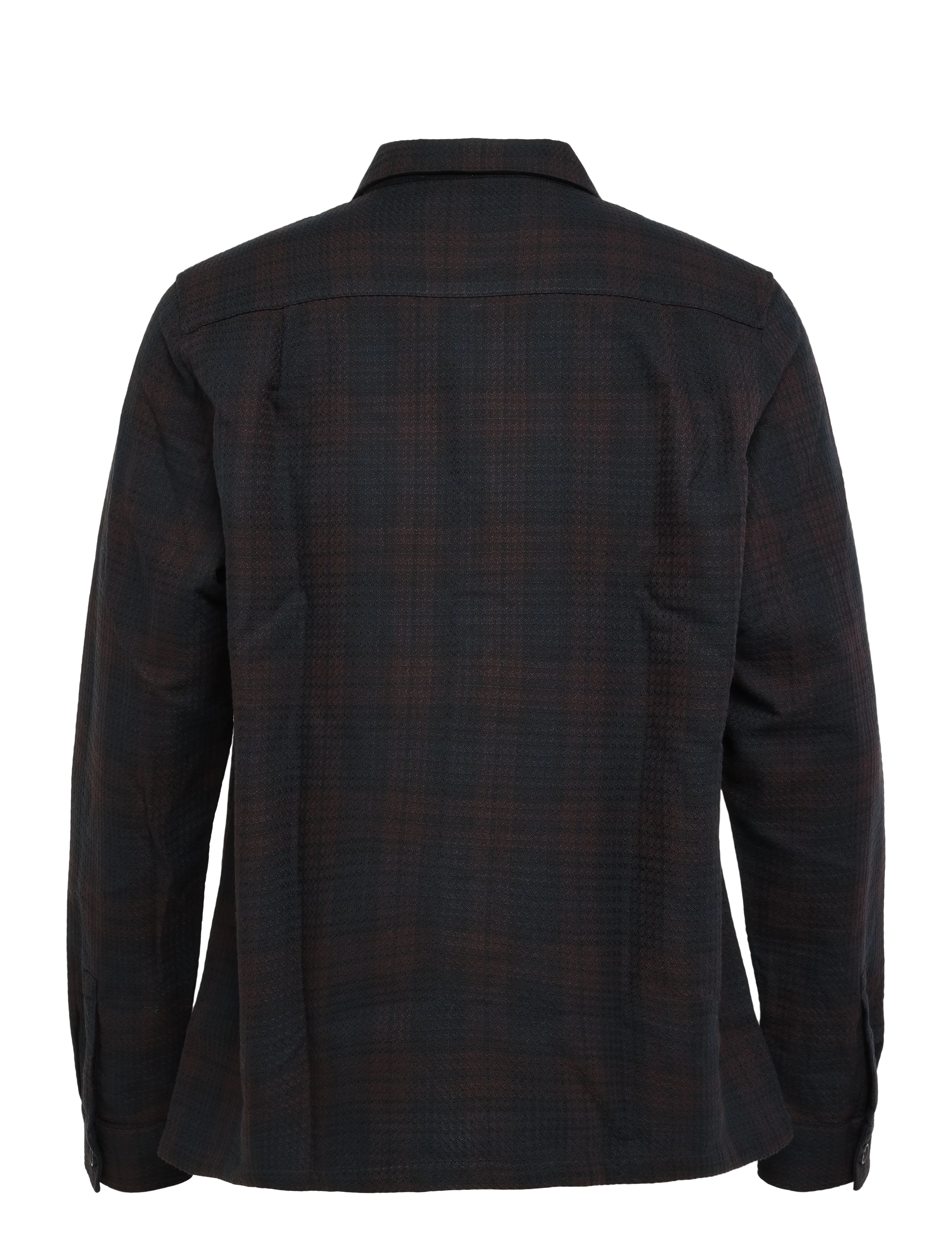 Fred Perry - TEXTURED CHECK OVERSHIRT - flanellskjortor - navy - 1