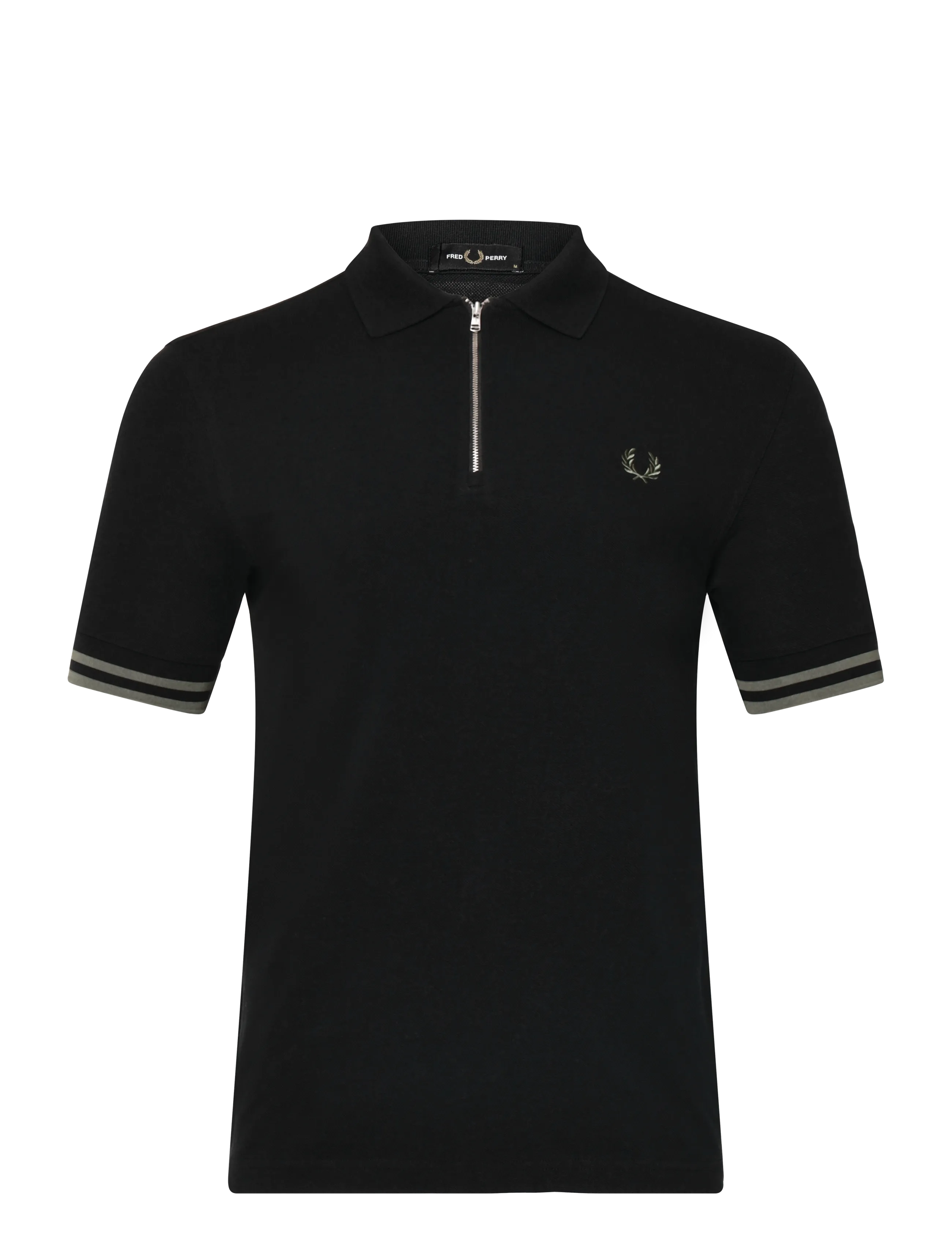 Fred Perry - BOLD TIPPED POLO SHIRT - black - 1