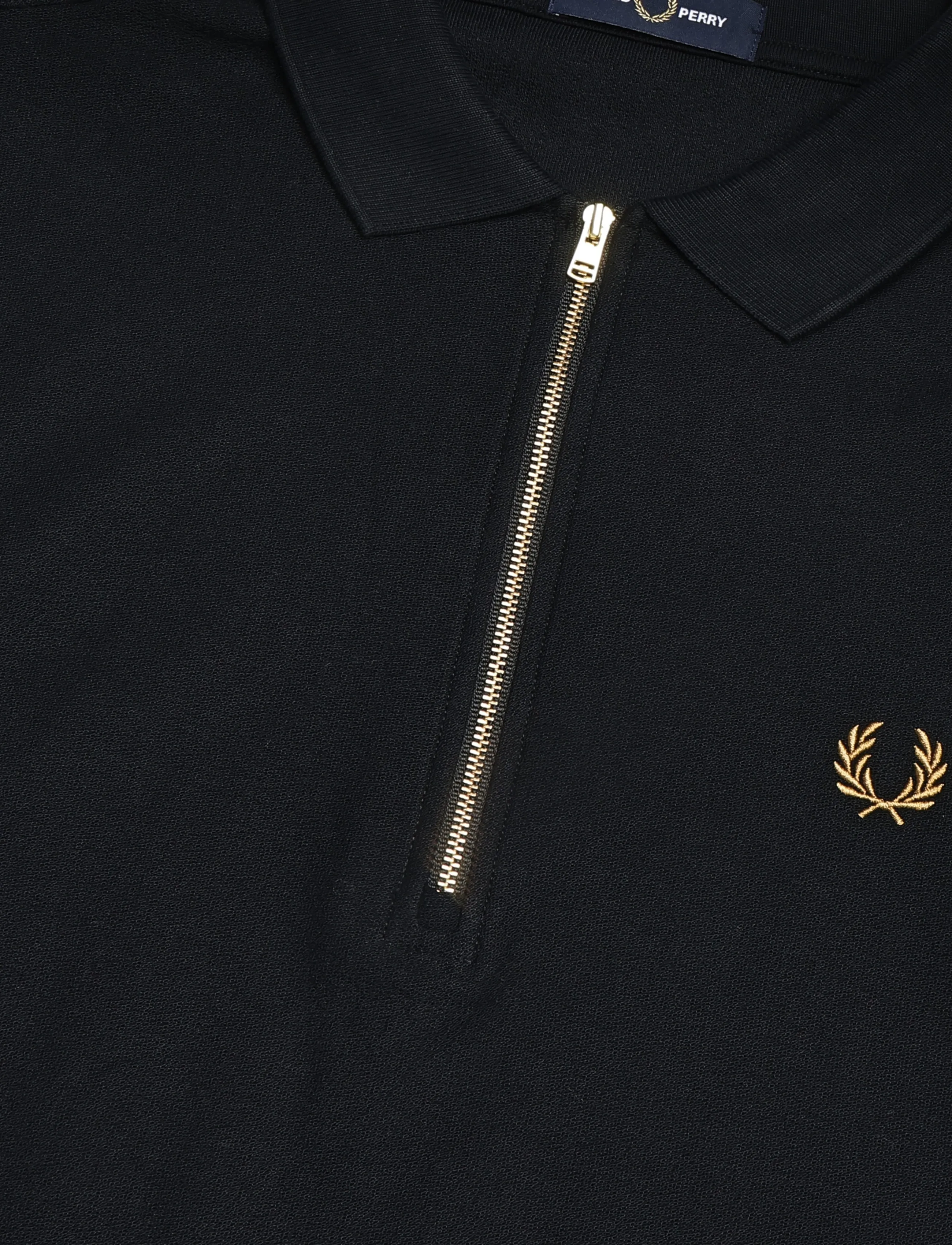 Fred Perry - TIPPED TAPE POLO SHIRT - black - 4