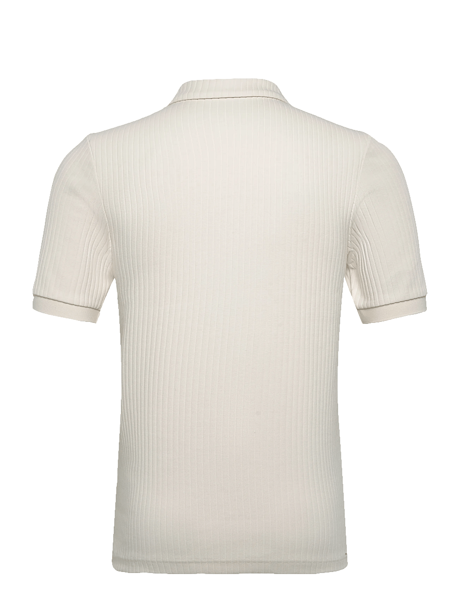 Fred Perry - DROP NEEDLE JERSEY POLO SHIRT - ecru - 1