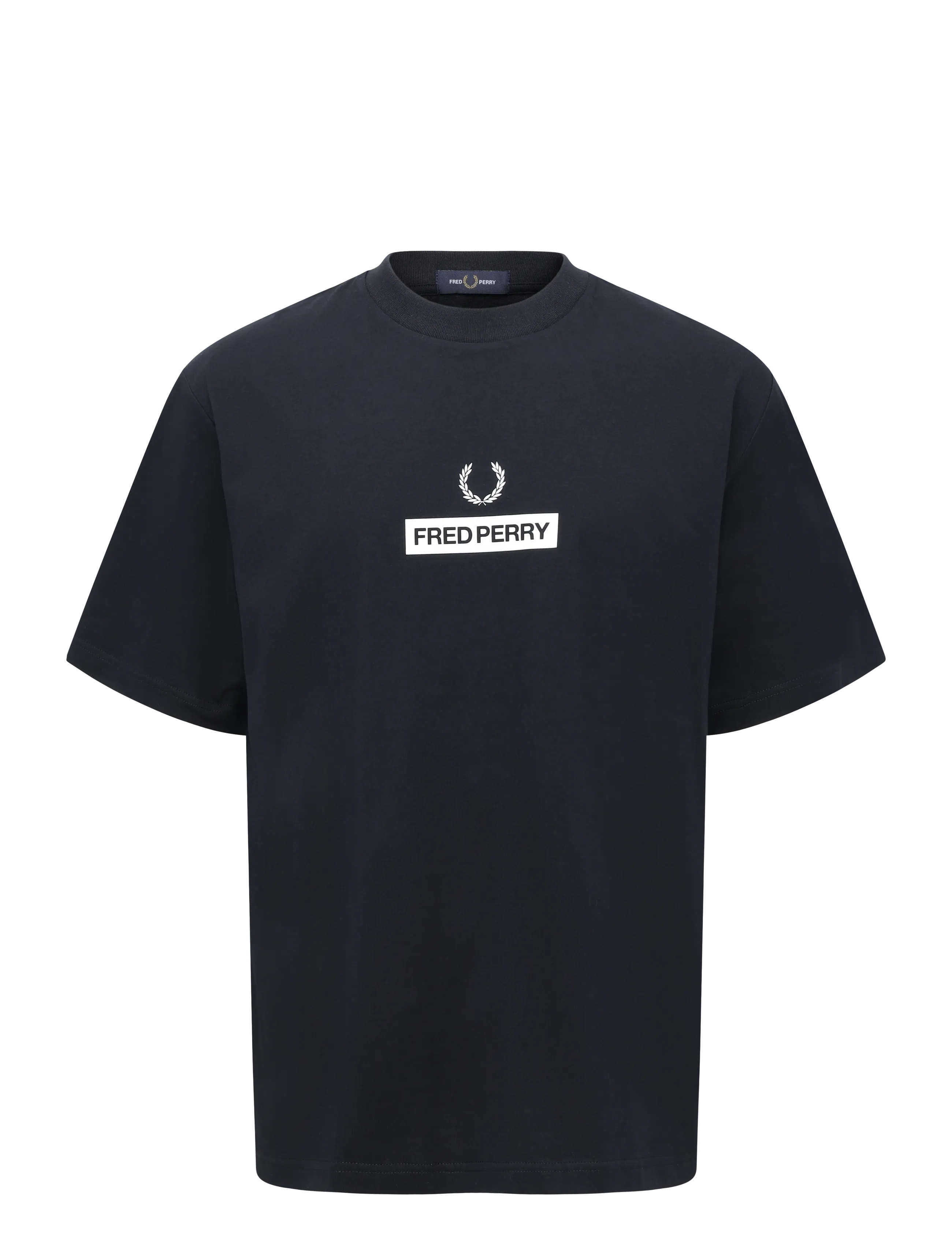 Fred Perry - FRED PERRY GRAPHIC T-SHIRT - lühikeste varrukatega t-särgid - navy - 1