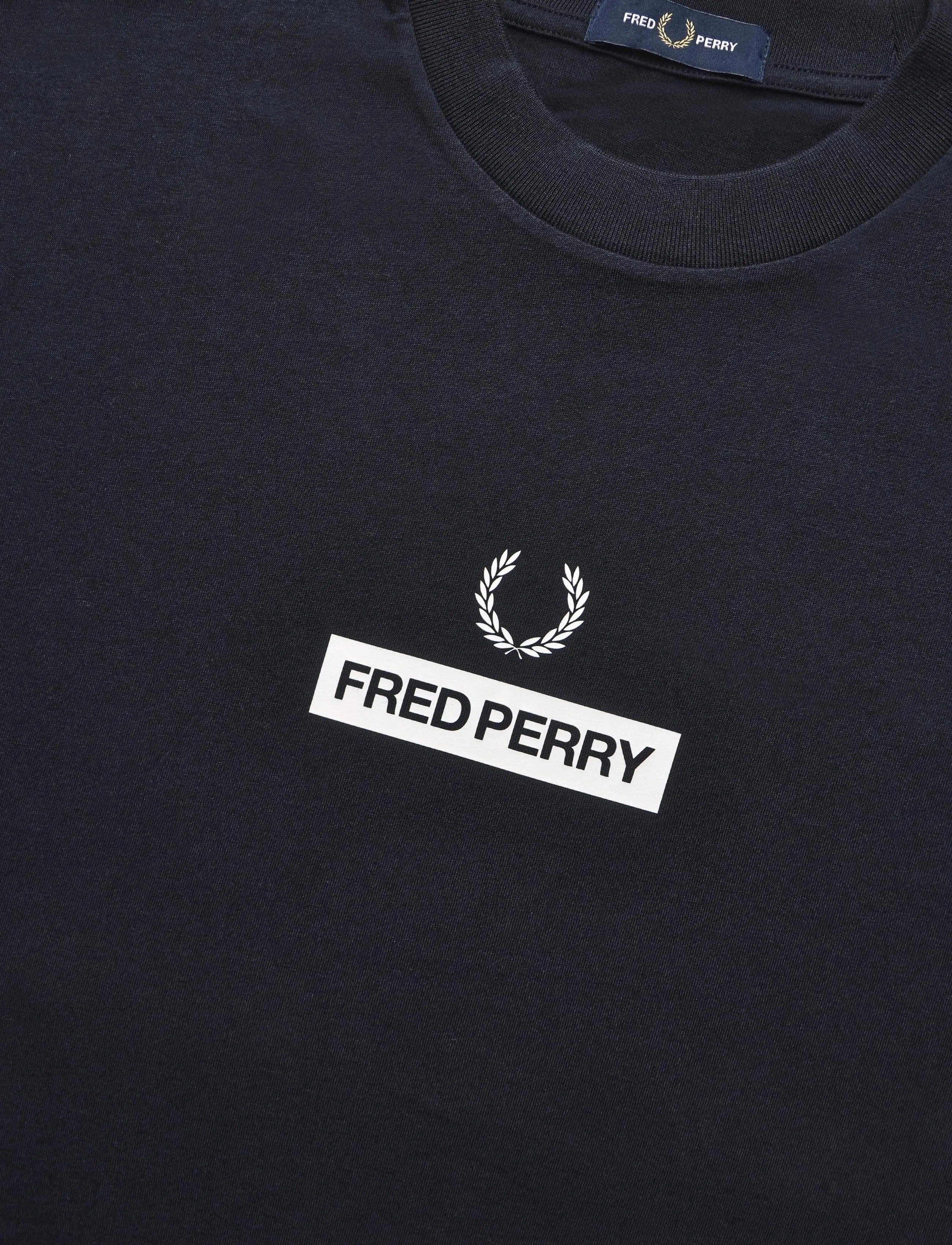 Fred Perry - FRED PERRY GRAPHIC T-SHIRT - lühikeste varrukatega t-särgid - navy - 4